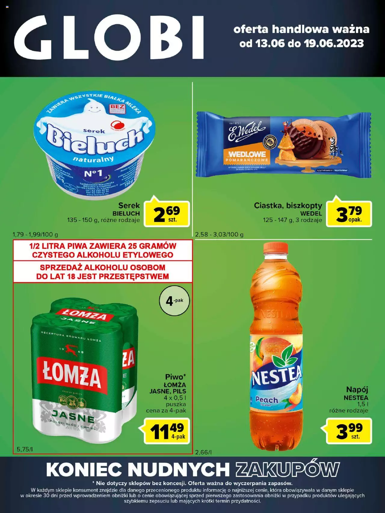 Carrefour Globi Gazetka ważna od 13.06.2023 do 19.06.2023 strona 1
