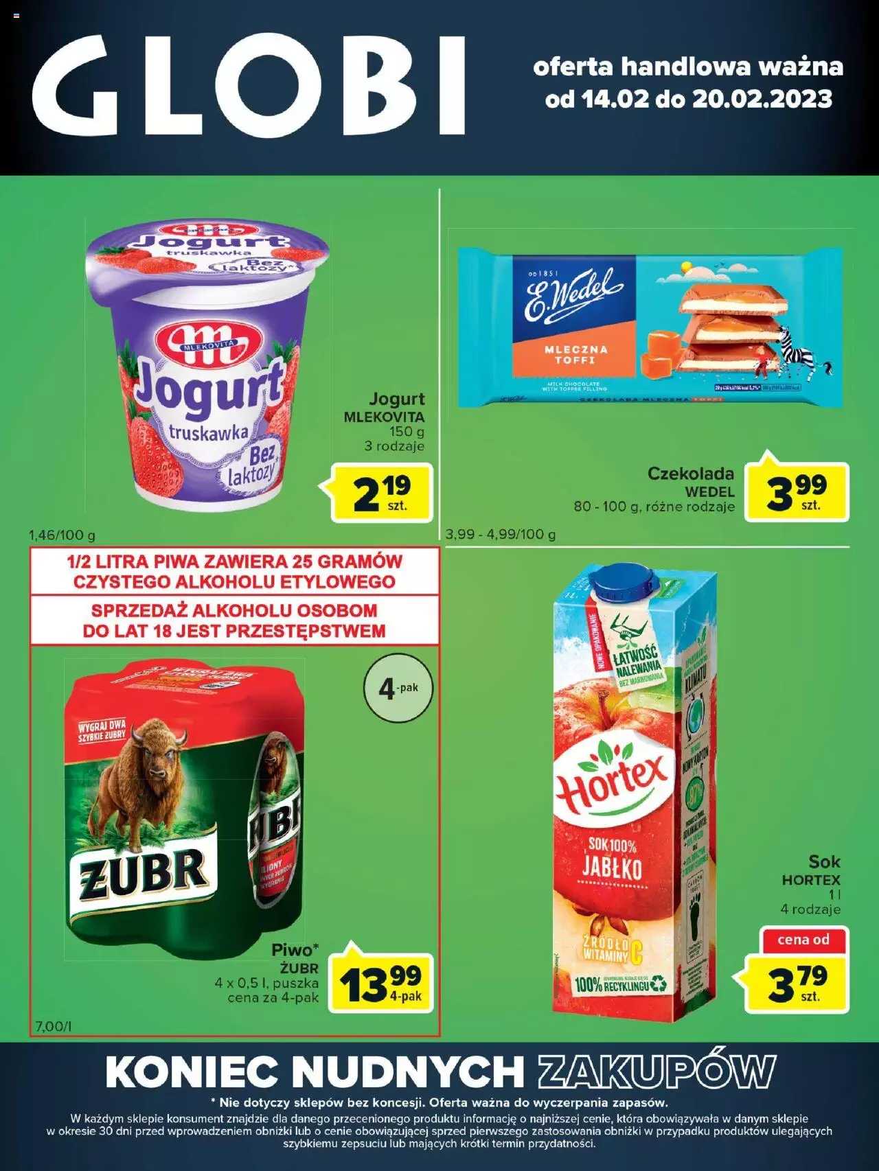 Carrefour Globi  Gazetka ważna od 14.02.2023 do 20.02.2023 strona 1