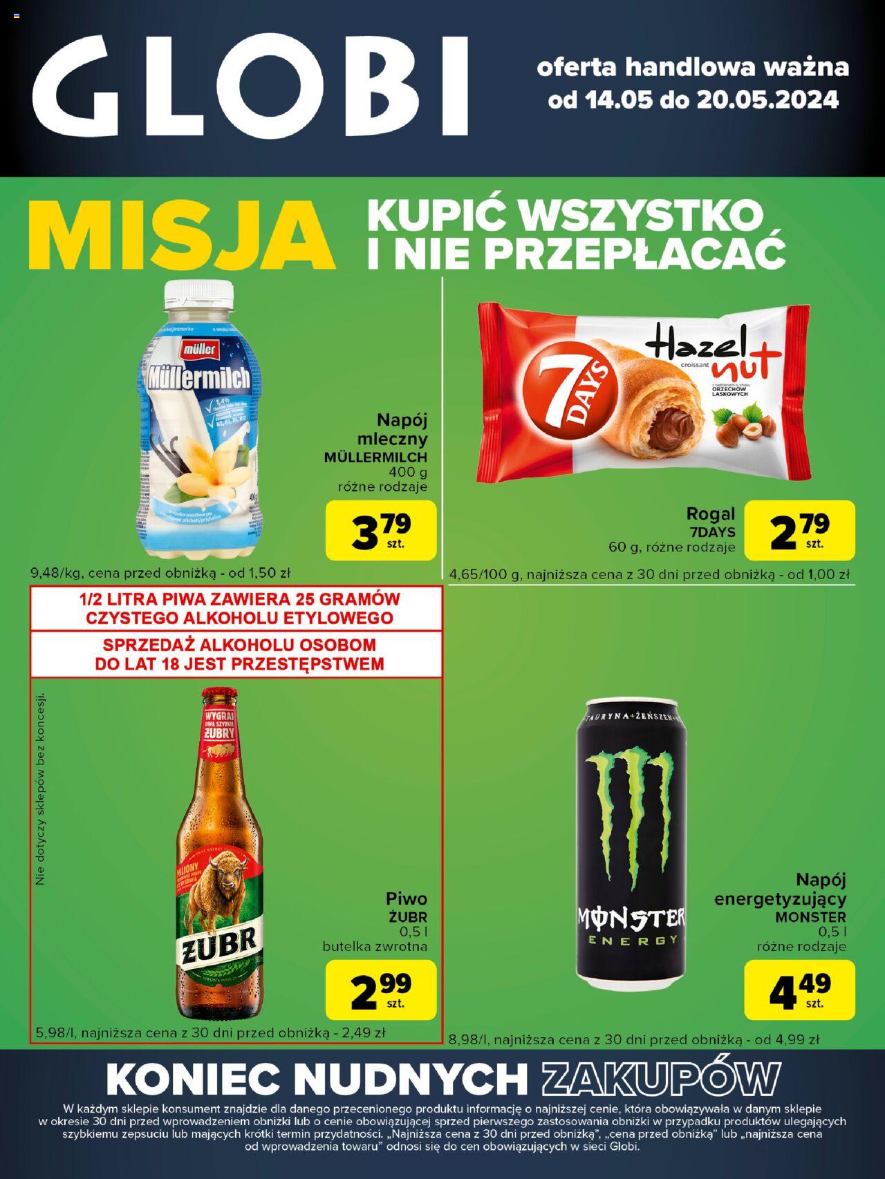 Carrefour Globi Gazetka ważna od 14.05.2024 do 20.05.2024 strona 1