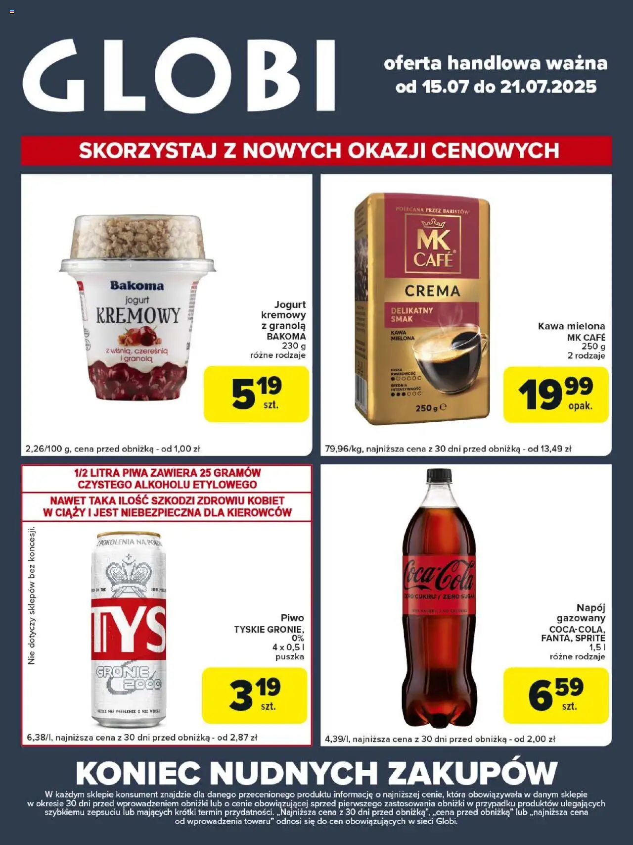 Carrefour Globi Gazetka ważna od  15.07.2025 do 21.07.2025 strona 1