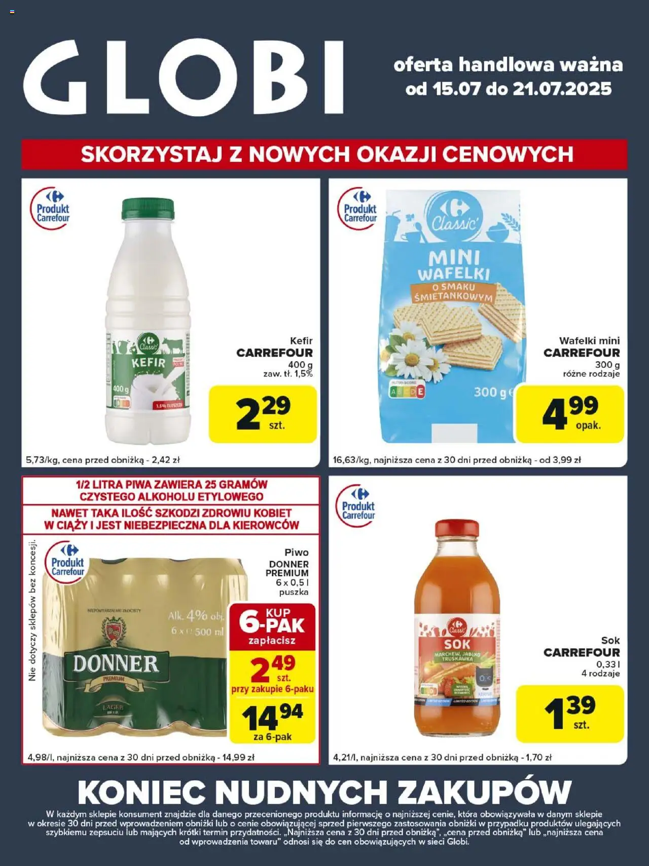 Carrefour Globi Gazetka ważna od  15.07.2025 do 21.07.2025 strona 2
