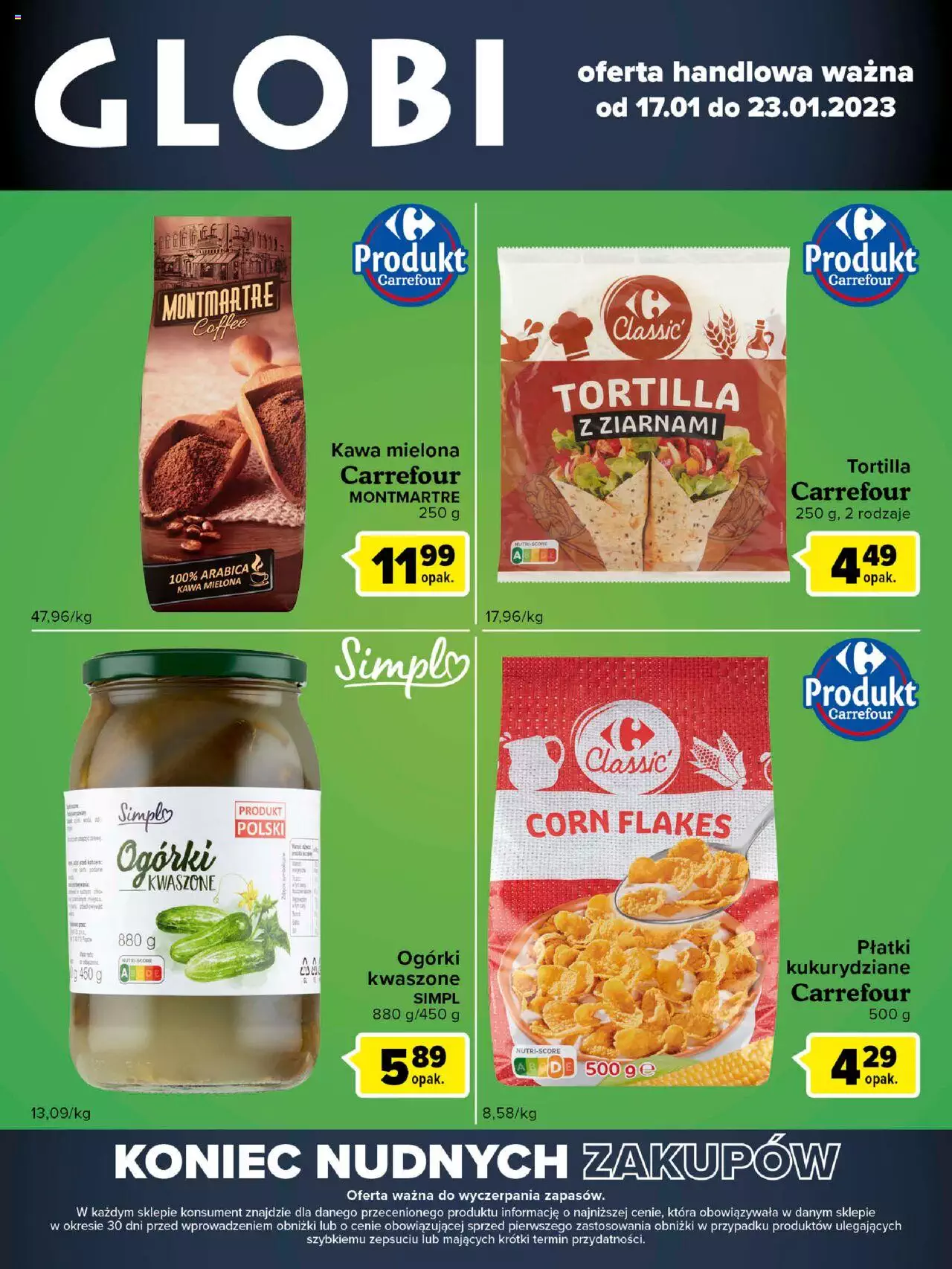 Carrefour Globi Gazetka ważna od  17.01.2023 do 23.01.2023 strona 2