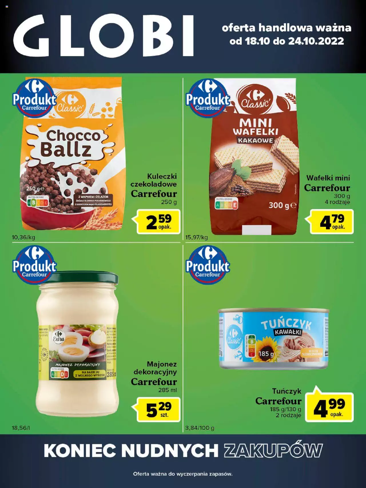 Carrefour Globi gazetka ważna od 18.10.2022 do 24.10.2022 strona 2