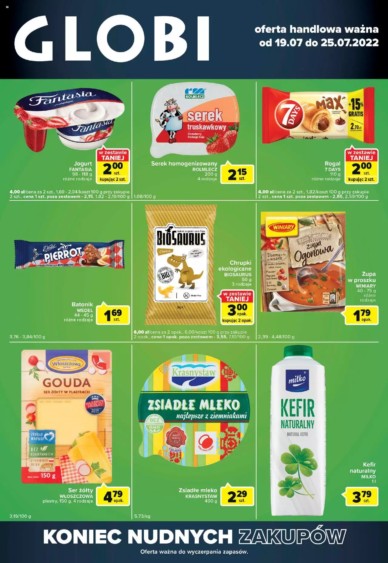 Carrefour Globi gazetka ważna od 19.07.2022 do 25.07.2022 strona 1