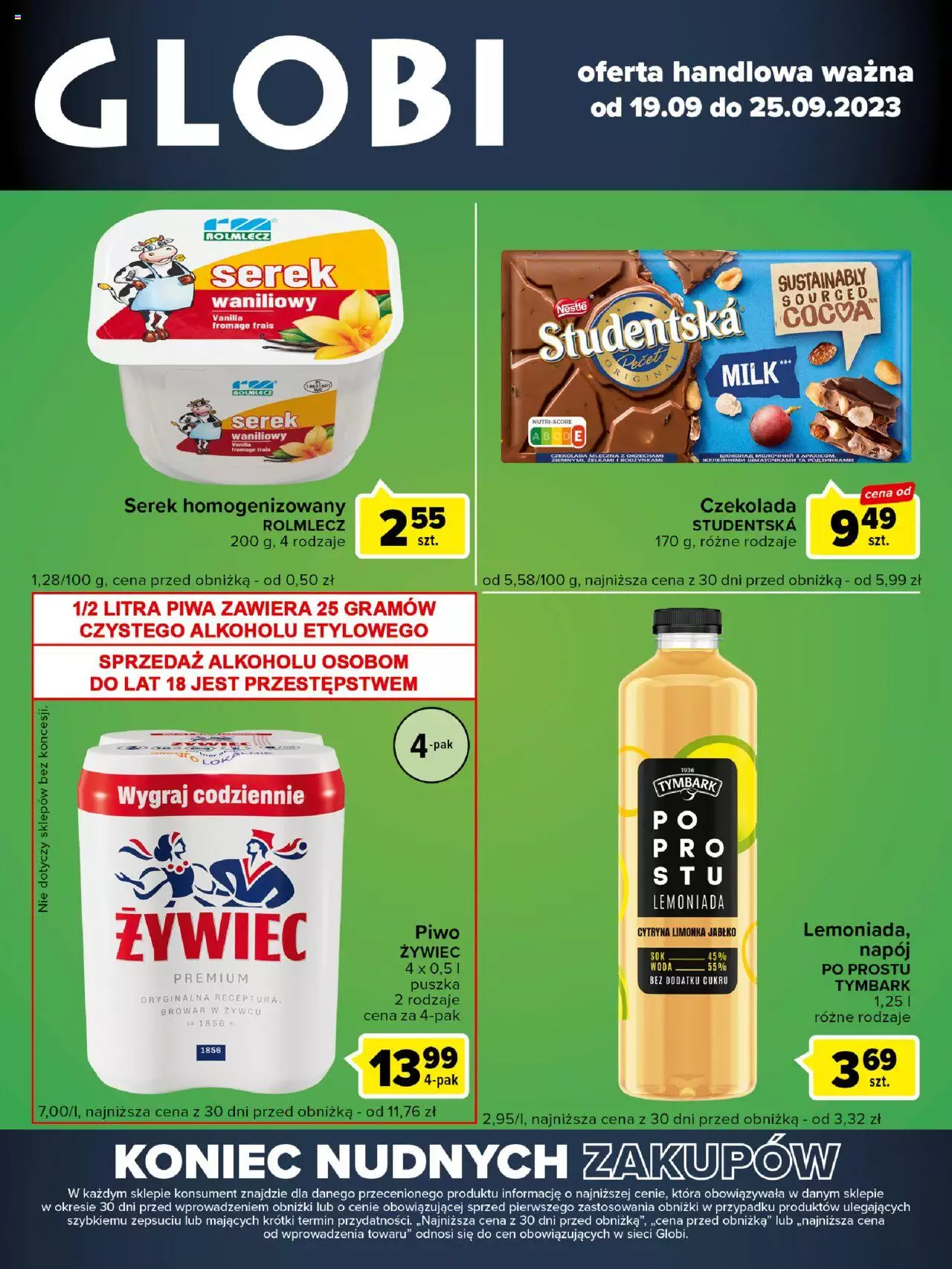 Carrefour Globi Gazetka ważna od 19.09.2023 do 25.09.2023 strona 1