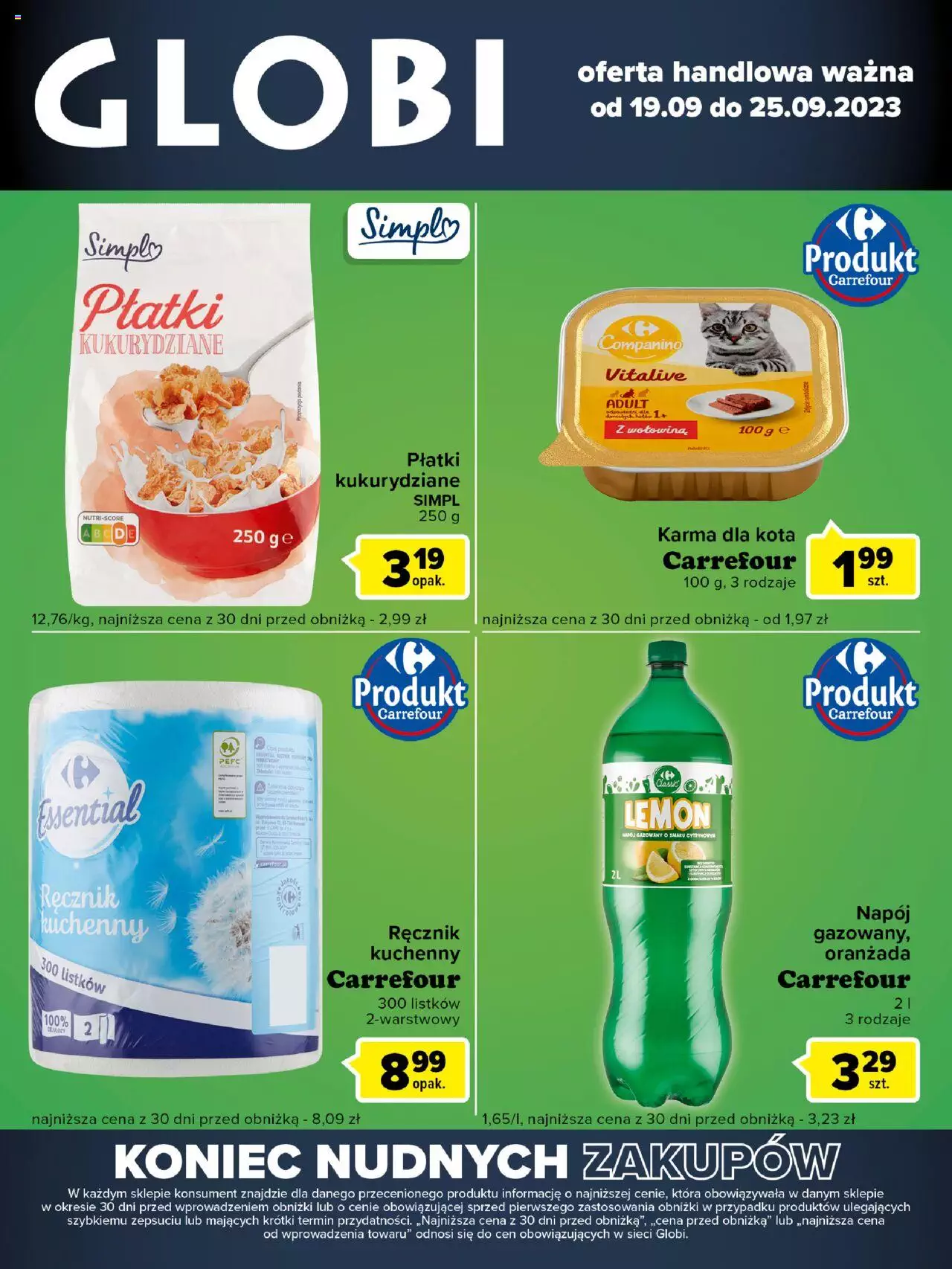 Carrefour Globi Gazetka ważna od 19.09.2023 do 25.09.2023 strona 2