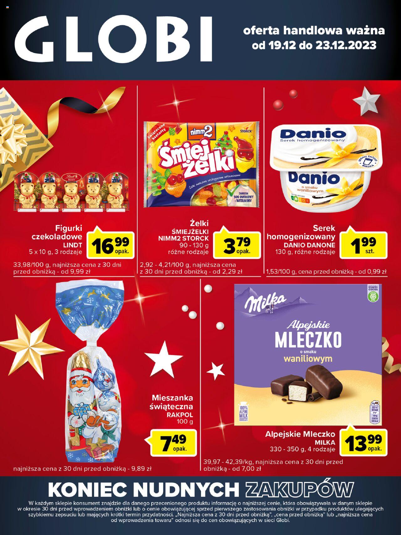 Carrefour Globi gazetka ważna od 19.12.2023 do 23.12.2023 strona 1
