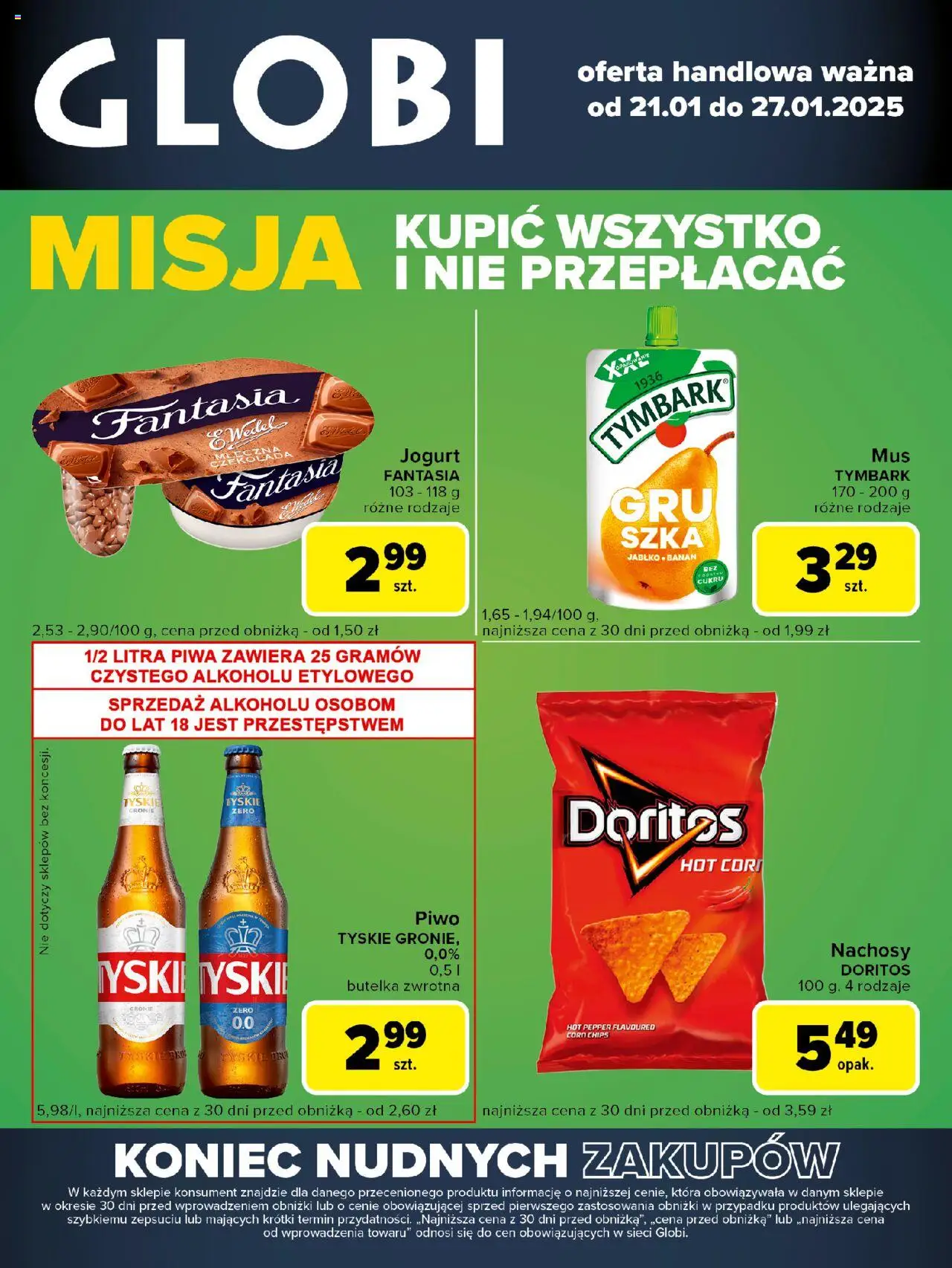 Carrefour Globi Gazetka ważna od 21.01.2025 do 27.01.2025 strona 1
