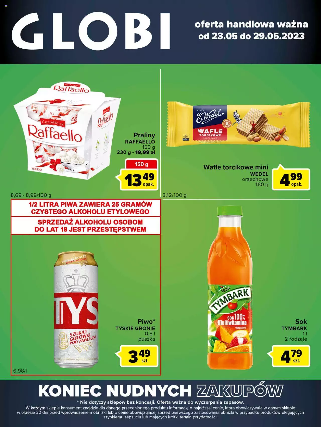 Carrefour Globi Gazetka ważna od 23.05.2023 do 29.05.2023 strona 1