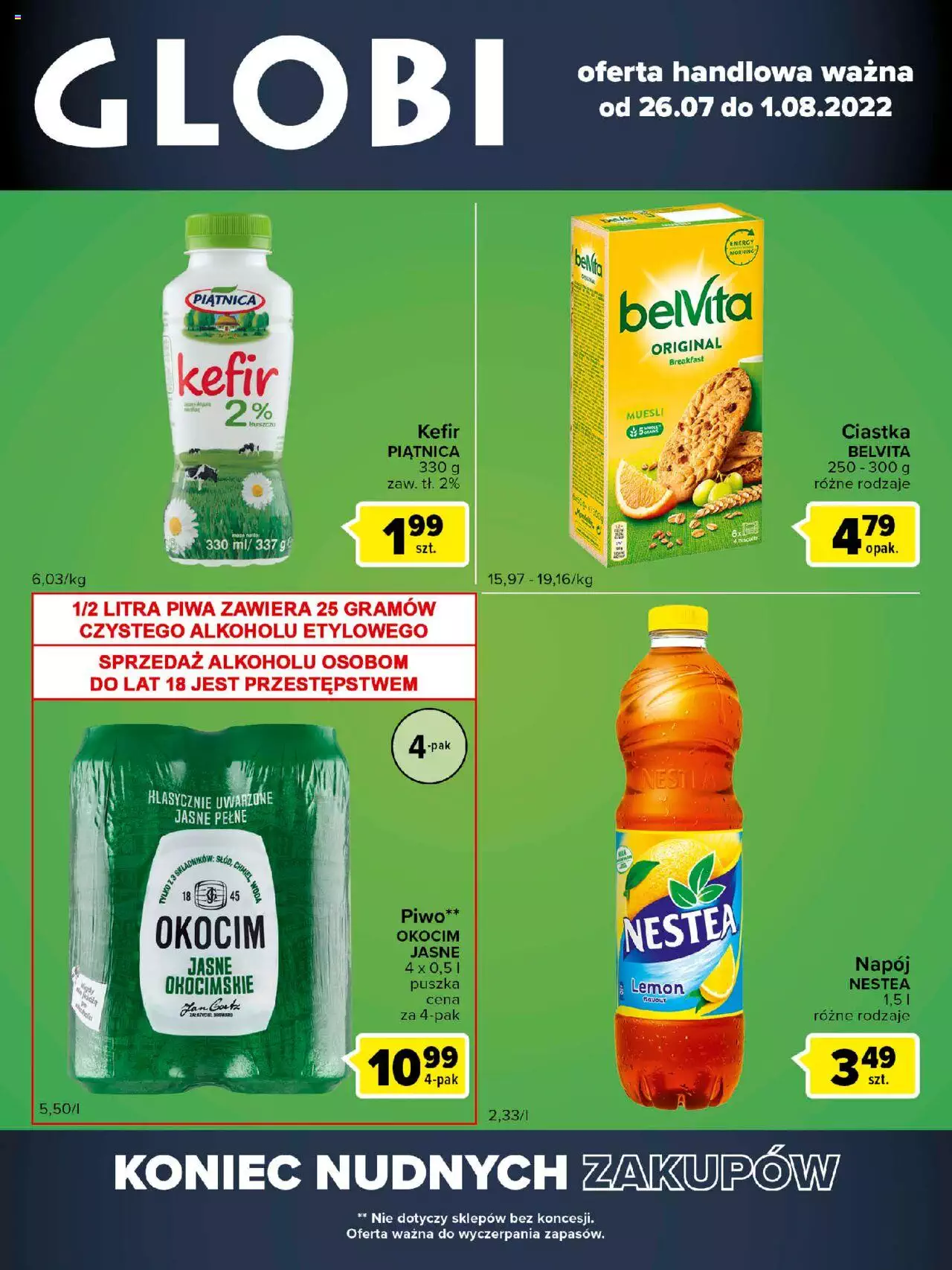 Carrefour Globi gazetka ważna od 26.07.2022 do 01.08.2022 strona 1