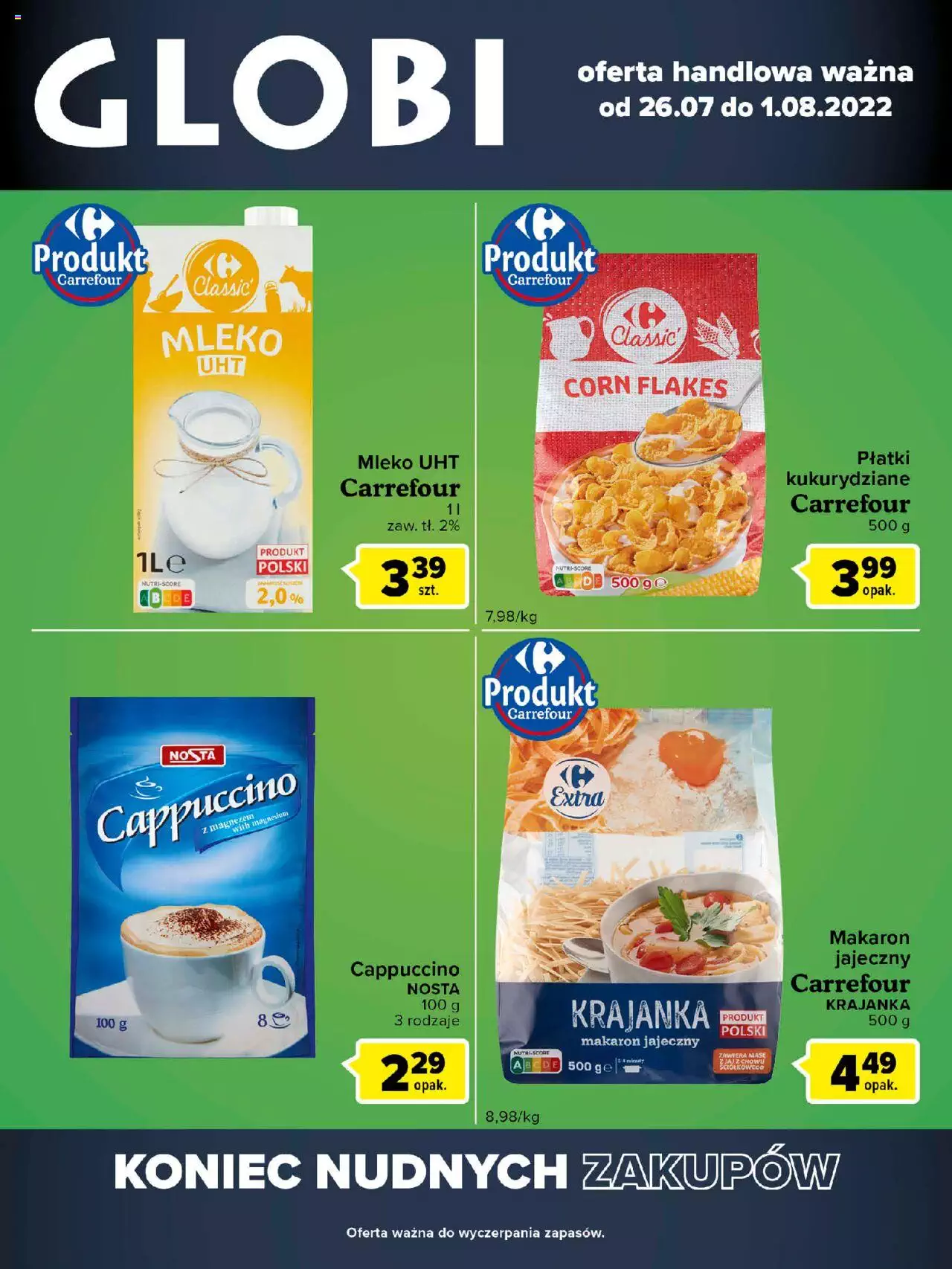 Carrefour Globi gazetka ważna od 26.07.2022 do 01.08.2022 strona 2
