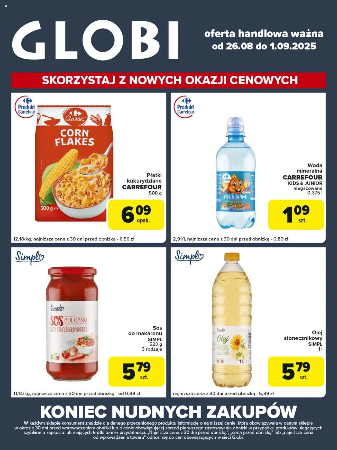 Carrefour Globi Gazetka ważna od 26.08.2025 do 01.09.2025 strona 2