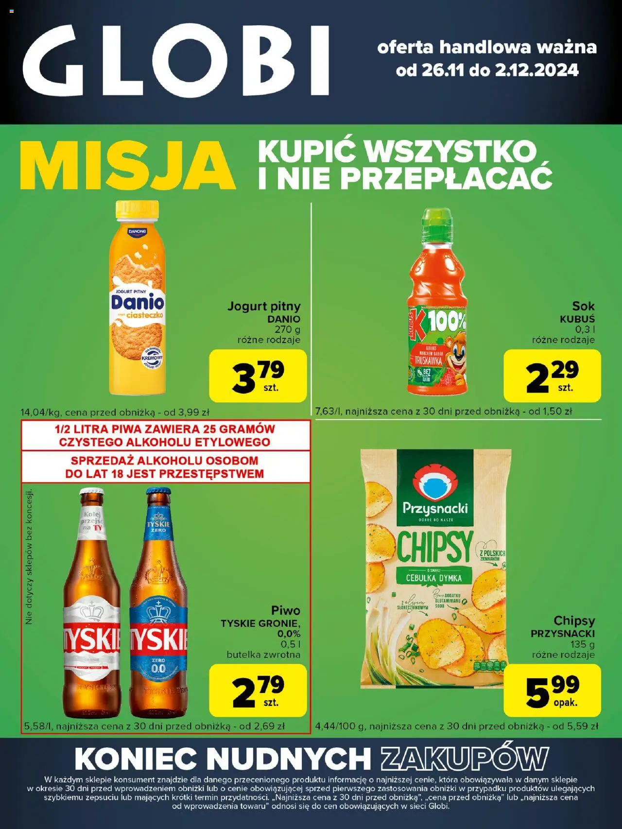 Carrefour Globi gazetka ważna od 26.11.2024 do 02.12.2024 strona 1