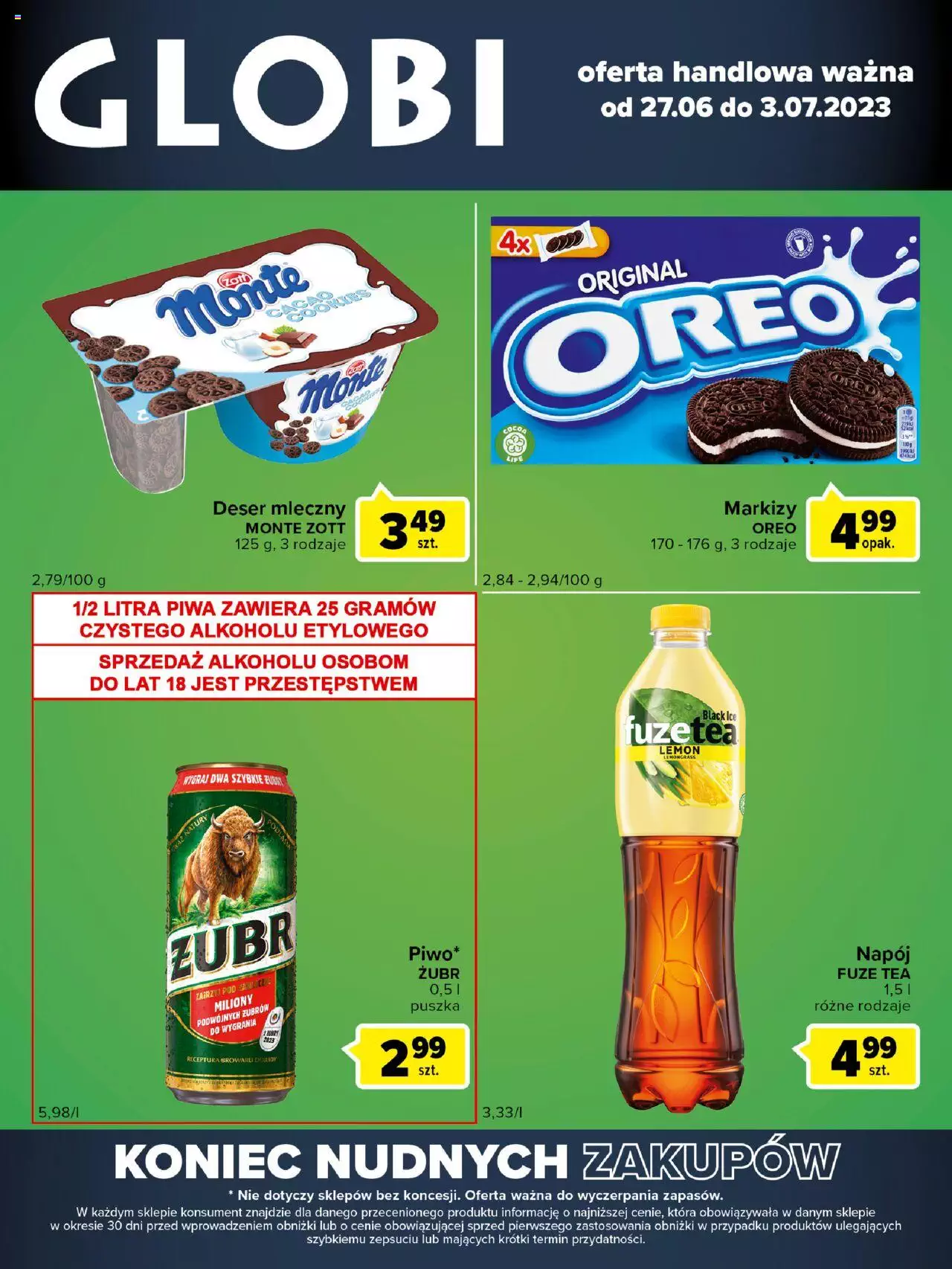 Carrefour Globi Gazetka ważna od 27.06.2023 do  03.07.2023 strona 1