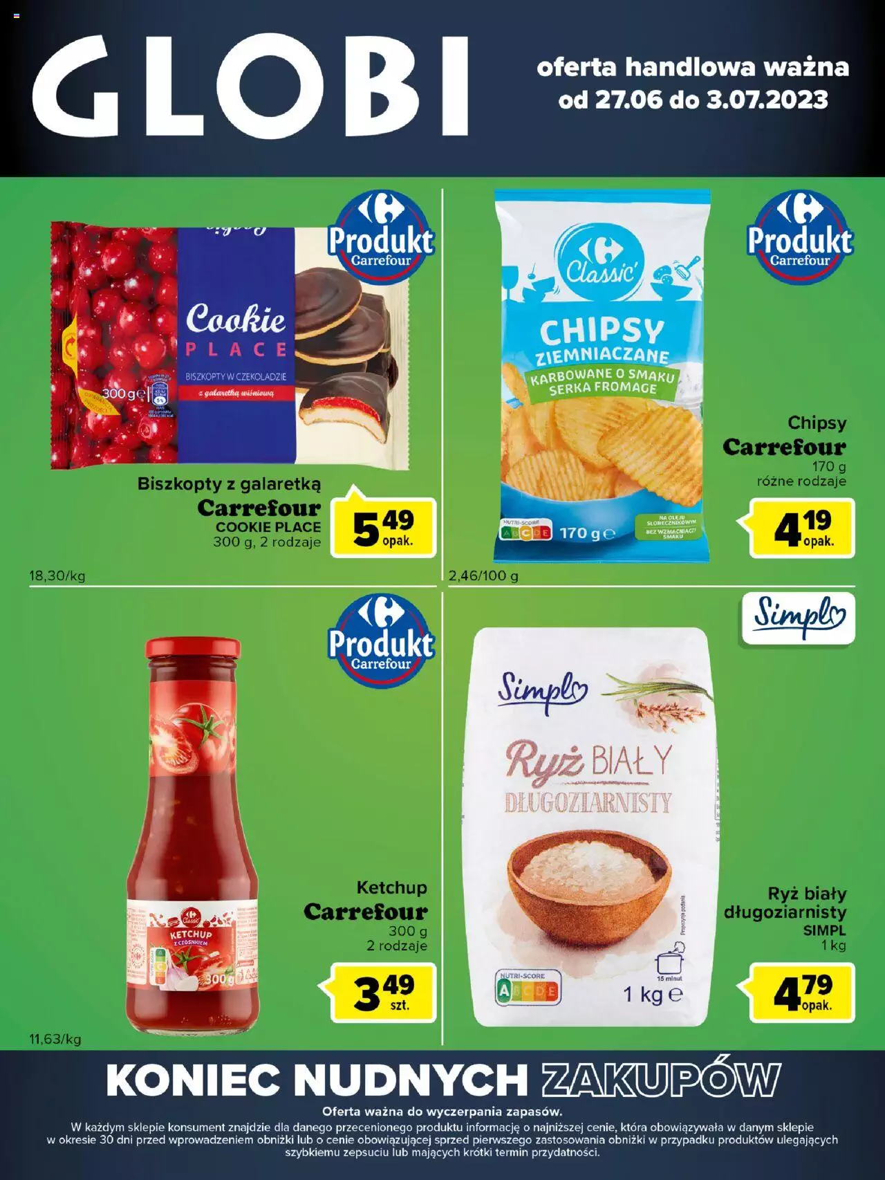 Carrefour Globi Gazetka ważna od 27.06.2023 do  03.07.2023 strona 2