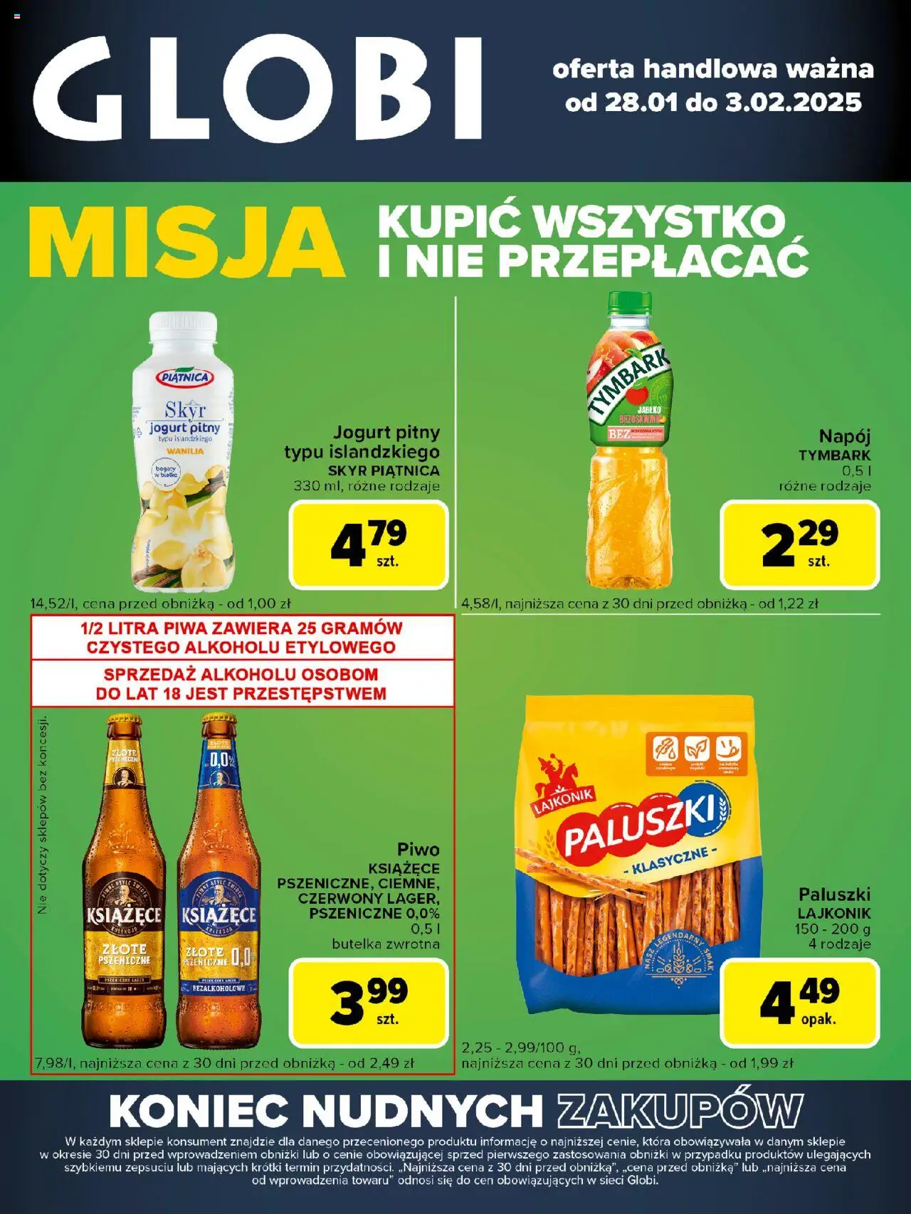 Carrefour Globi Gazetka ważna od 28.01.2025 do 03.02.2025 strona 1
