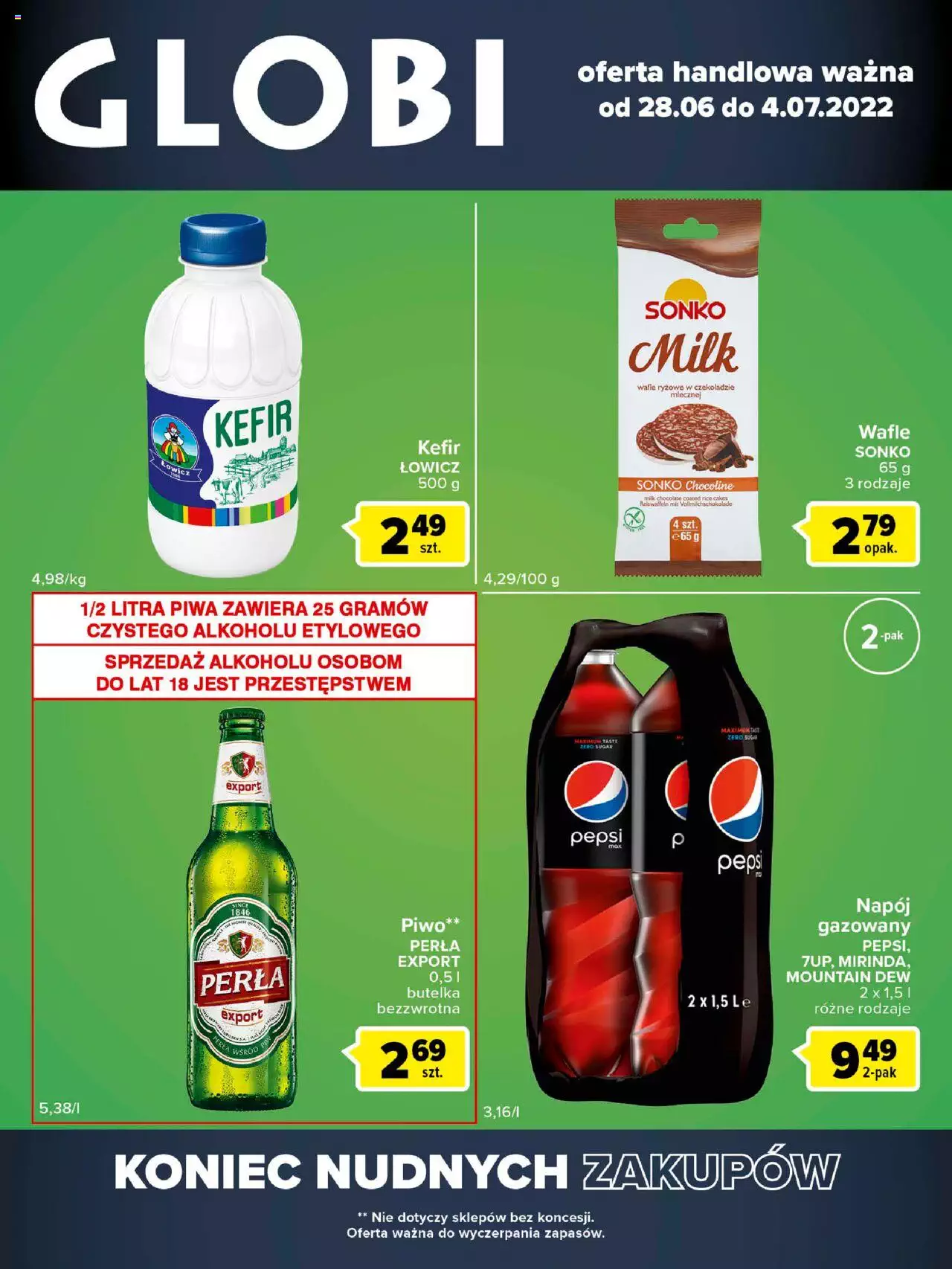 Carrefour Globi gazetka ważna od 28.06.2022 do 04.07.2022 strona 1