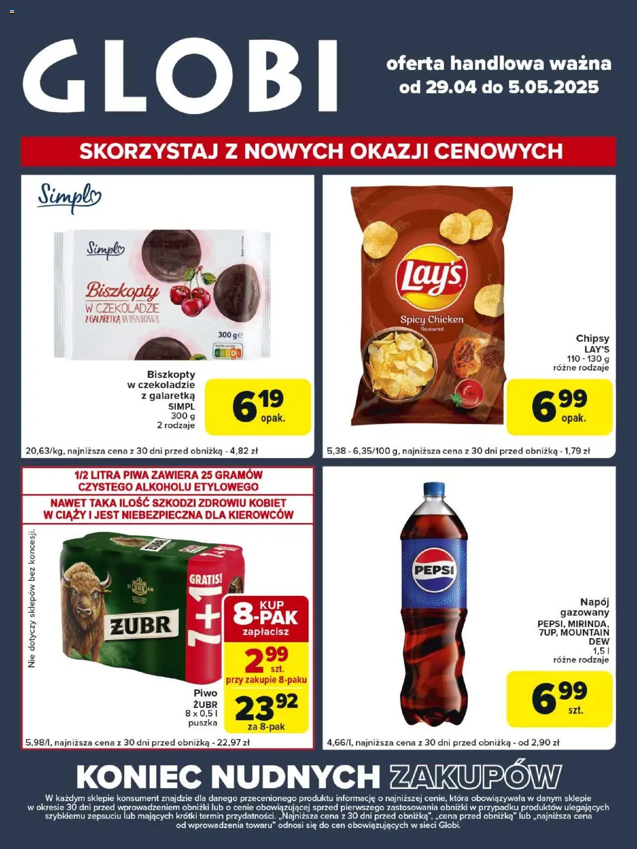 Carrefour Globi Gazetka ważna od 29.04.2025 do  05.05.2025 strona 1