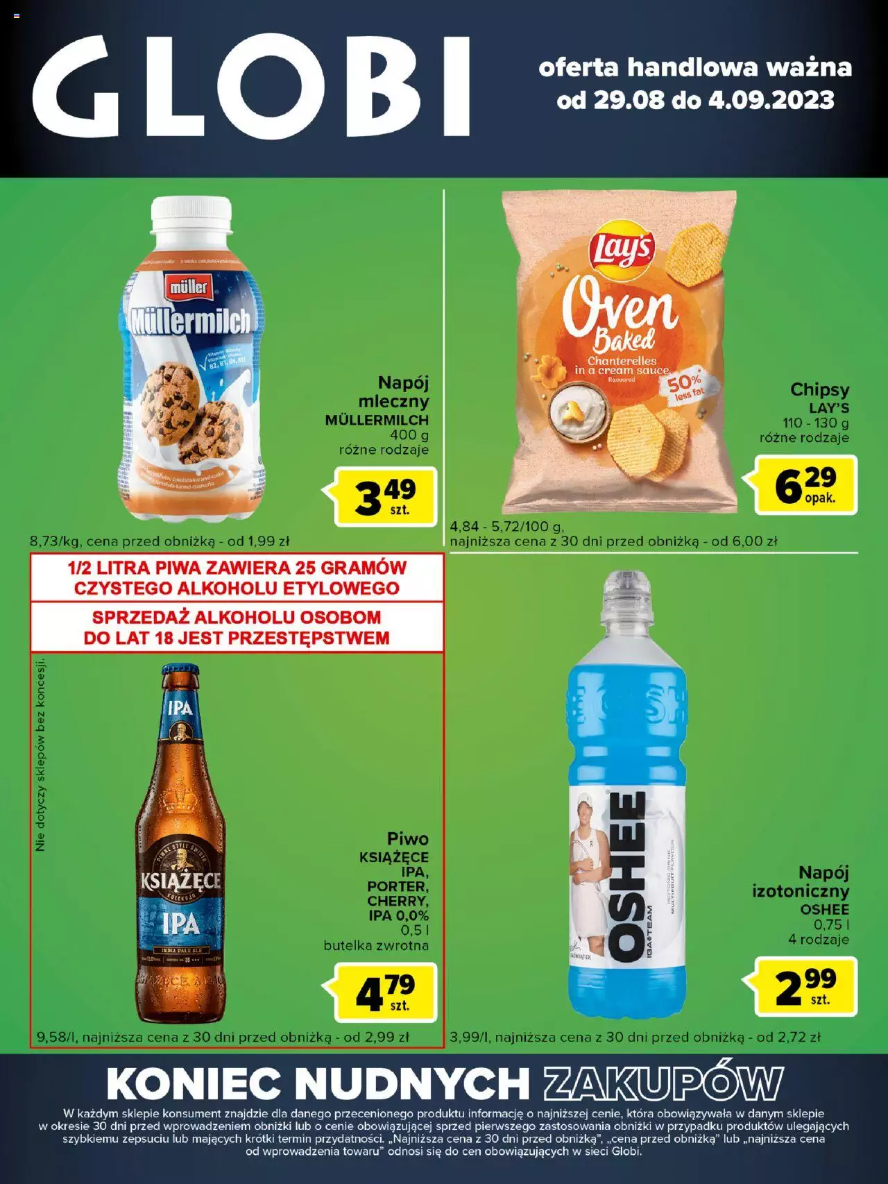 Carrefour Globi Gazetka ważna od 29.08.2023 do 04.09.2023 strona 1