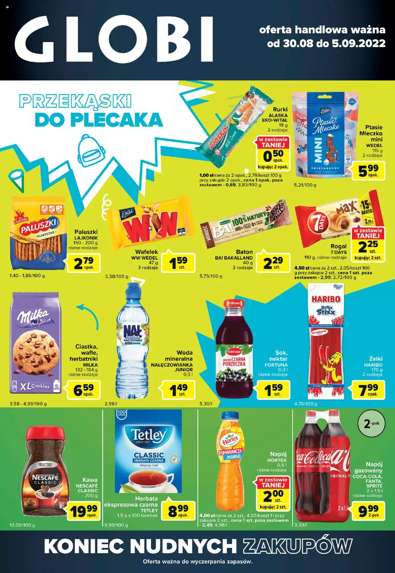 Carrefour Globi gazetka ważna od 30.08.2022 do 05.09.2022 strona 1