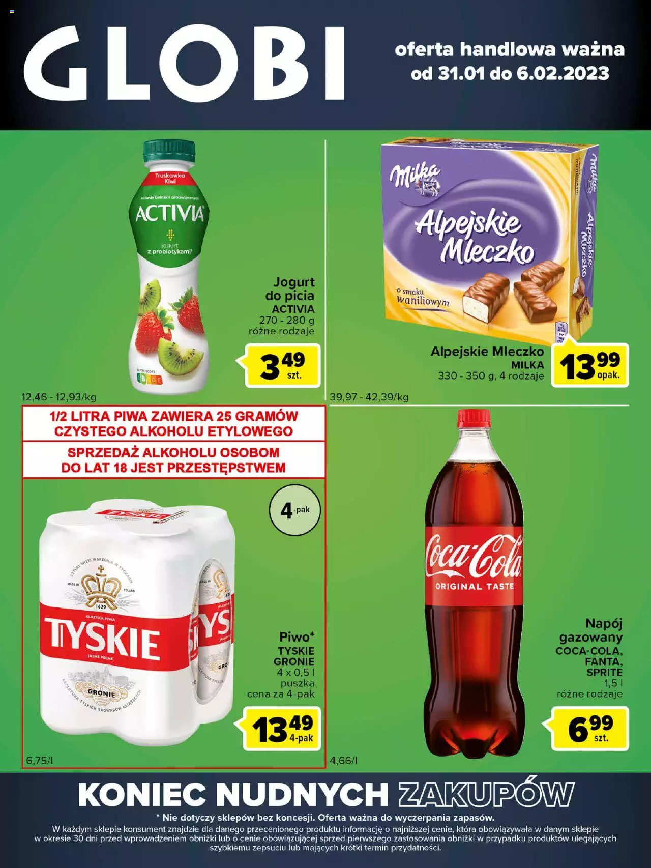 Carrefour Globi Gazetka ważna od 31.01.2023 do 06.02.2023 strona 1
