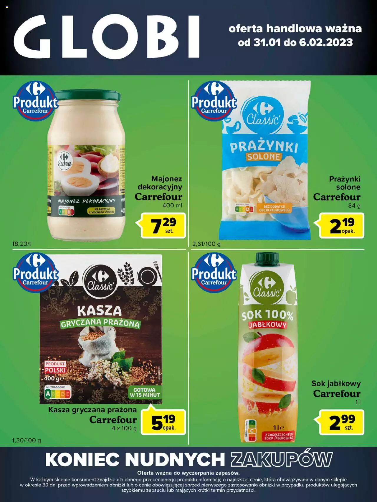 Carrefour Globi Gazetka ważna od 31.01.2023 do 06.02.2023 strona 2