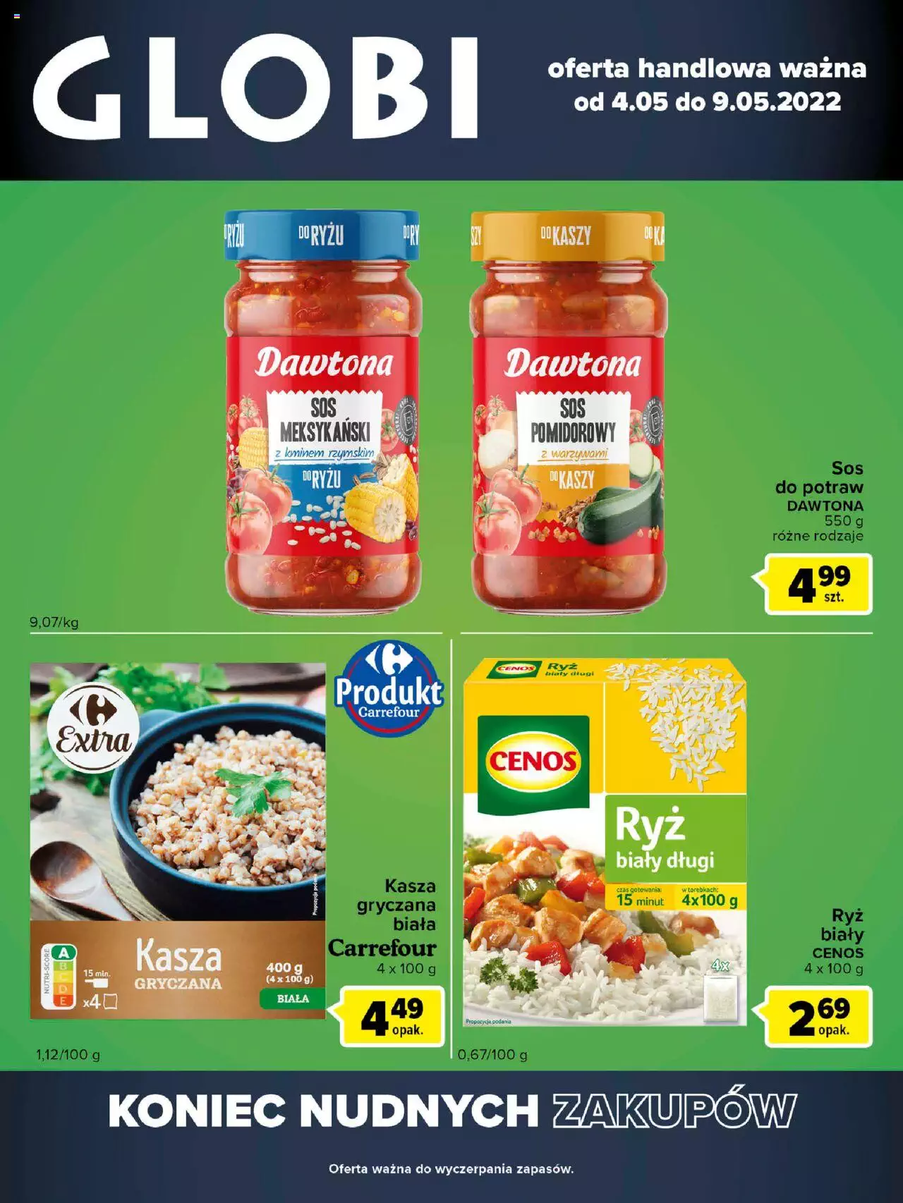 Carrefour Globii gazetka ważna od 04.05.2022 do 09.05.2022 strona 1