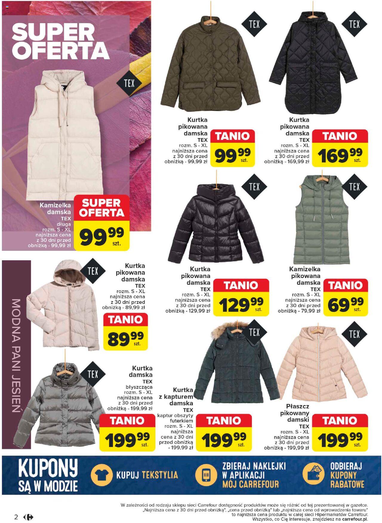 Carrefour Kolekcja jesienna nadchodzi Gazetka ważna od 01.10.2024 do 02.11.2024 strona 2