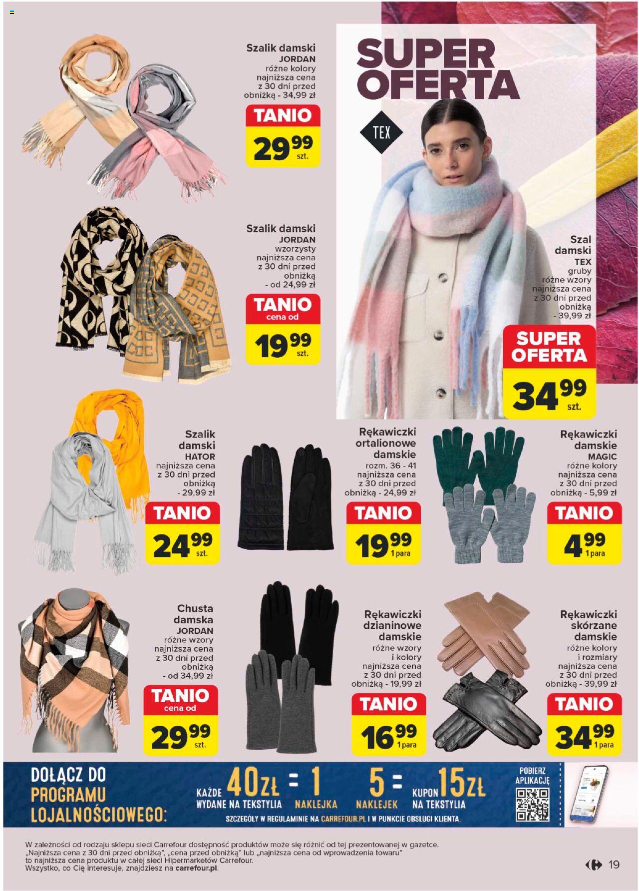 Carrefour Kolekcja jesienna nadchodzi Gazetka ważna od 01.10.2024 do 02.11.2024 strona 14