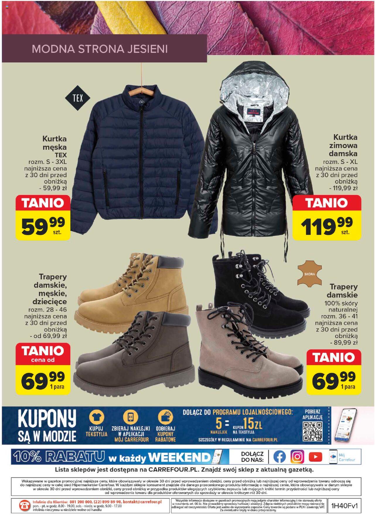 Carrefour Kolekcja jesienna nadchodzi Gazetka ważna od 01.10.2024 do 02.11.2024 strona 19