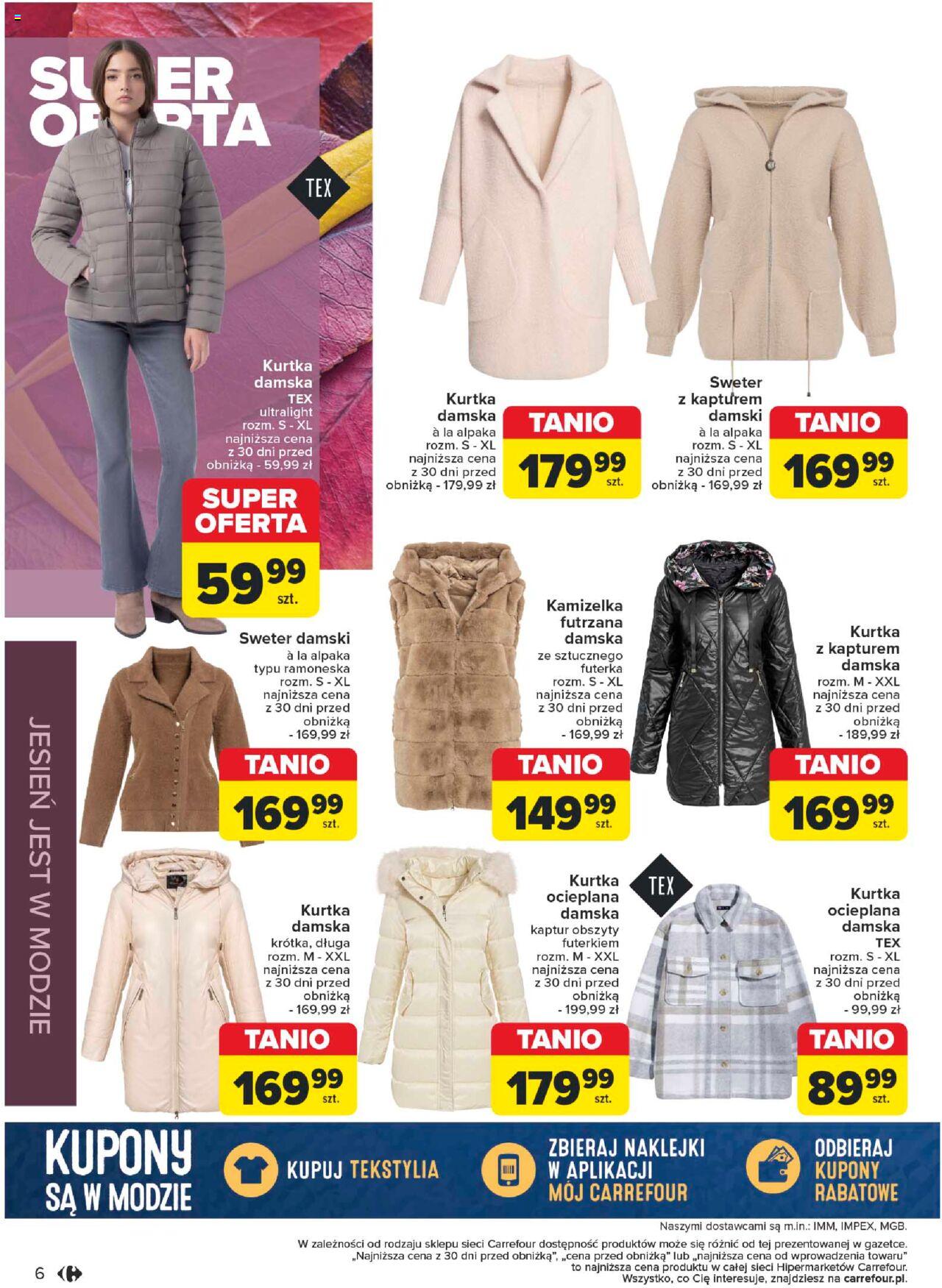 Carrefour Kolekcja jesienna nadchodzi Gazetka ważna od 01.10.2024 do 02.11.2024 strona 5