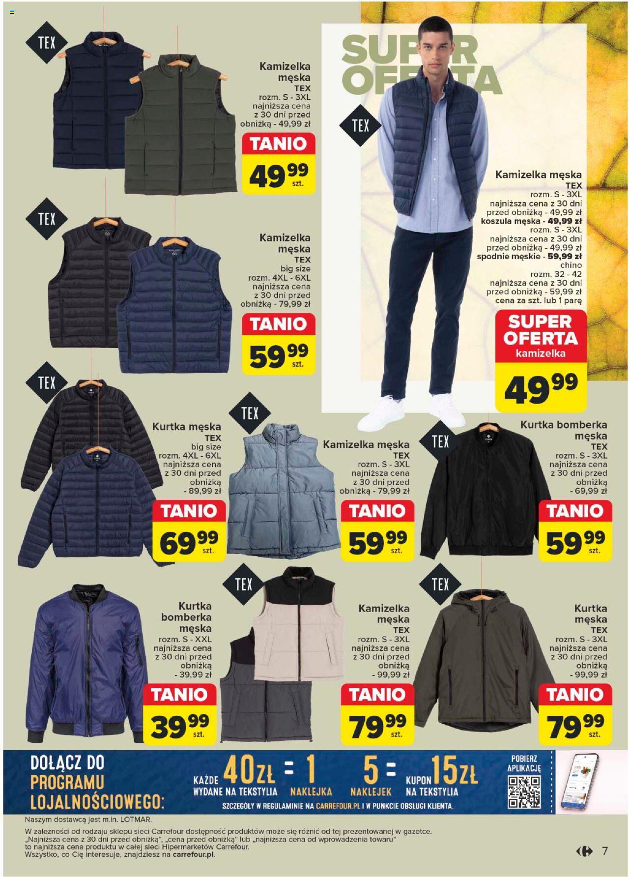 Carrefour Kolekcja jesienna nadchodzi Gazetka ważna od 01.10.2024 do 02.11.2024 strona 6
