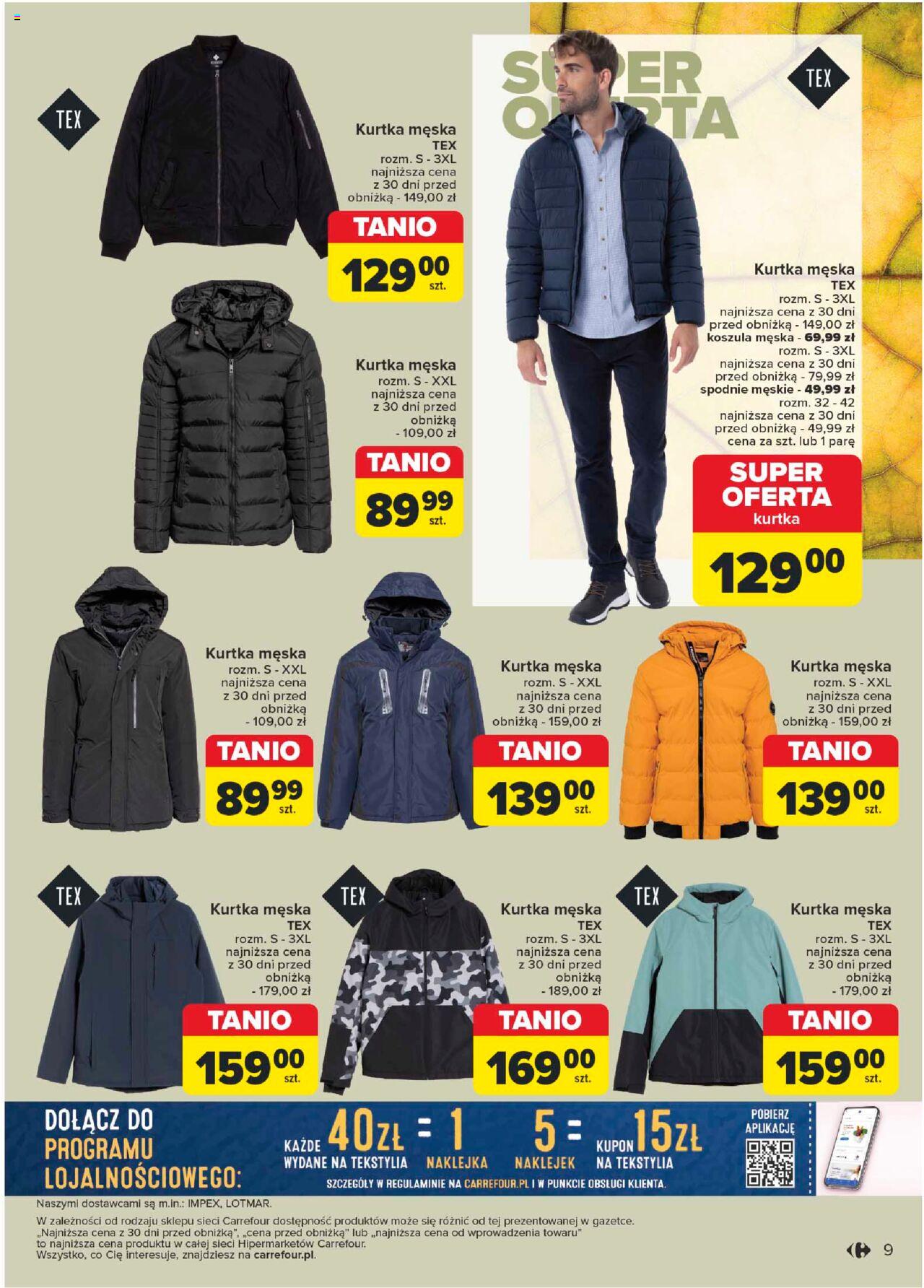 Carrefour Kolekcja jesienna nadchodzi Gazetka ważna od 01.10.2024 do 02.11.2024 strona 8