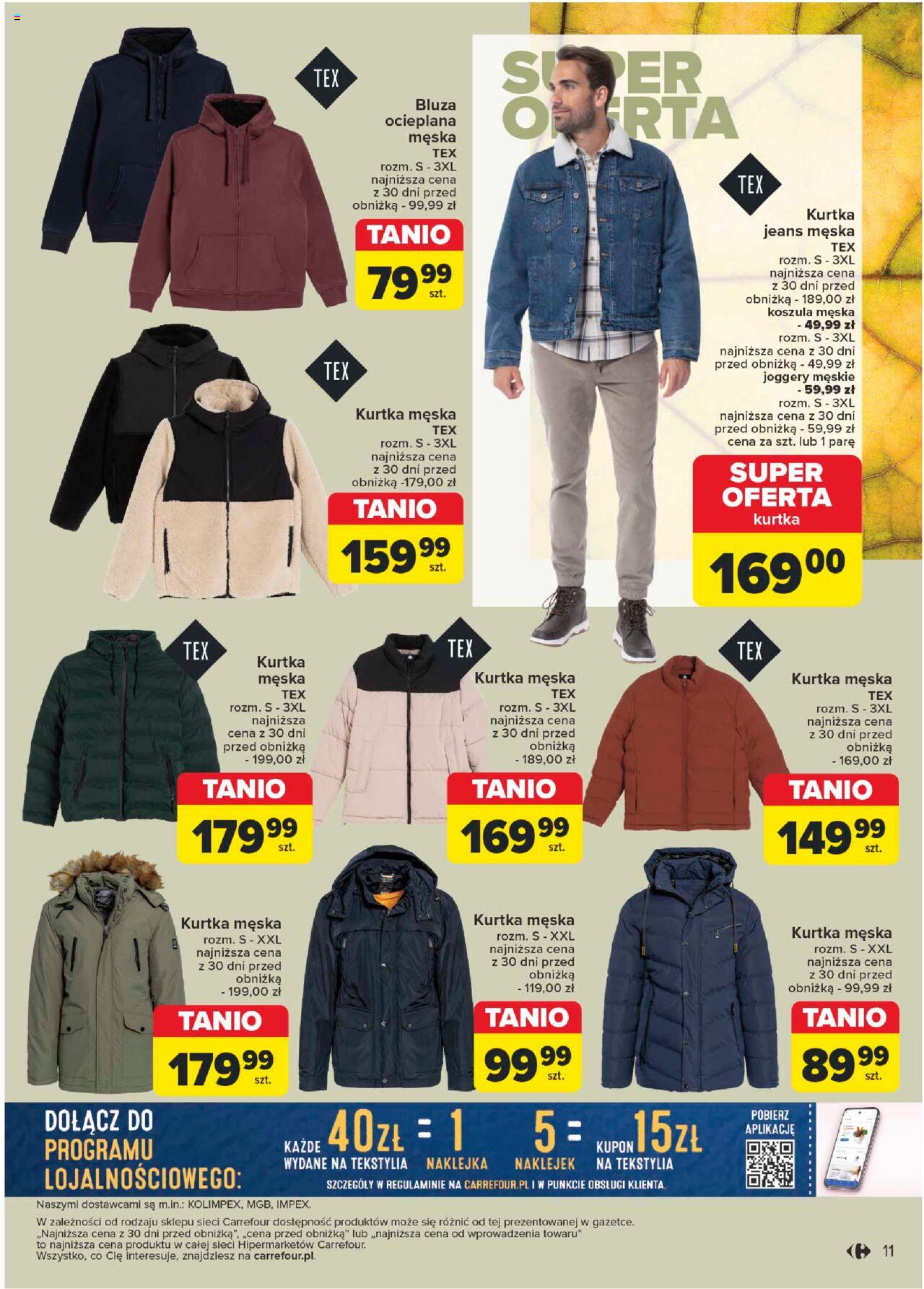 Carrefour Kolekcja jesienna nadchodzi Gazetka ważna od 01.10.2024 do 02.11.2024 strona 9