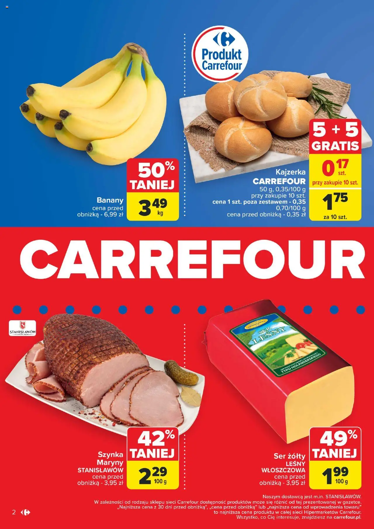 Carrefour Kroluje w reducie Gazetka ważna od 09.12.2024 do 15.12.2024 strona 2