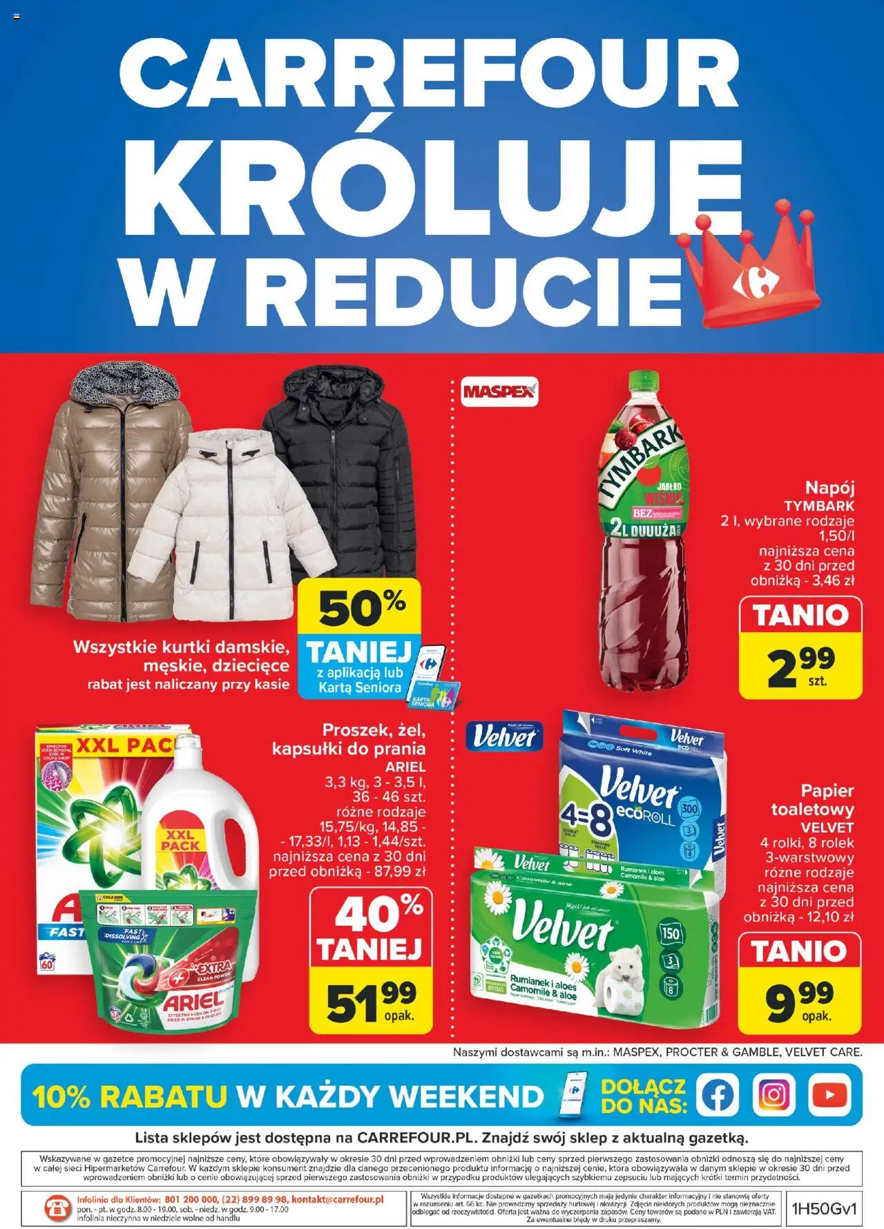Carrefour Kroluje w reducie Gazetka ważna od 09.12.2024 do 15.12.2024 strona 4