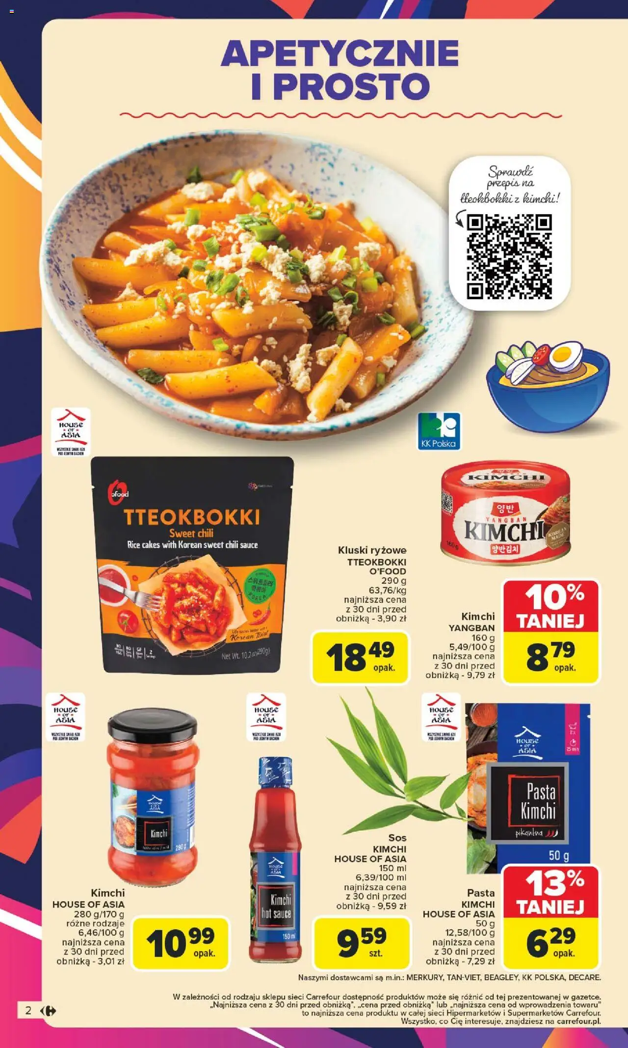 Carrefour Kuchnia koreańska  Gazetka ważna od  18.08.2025 do 31.08.2025 strona 2