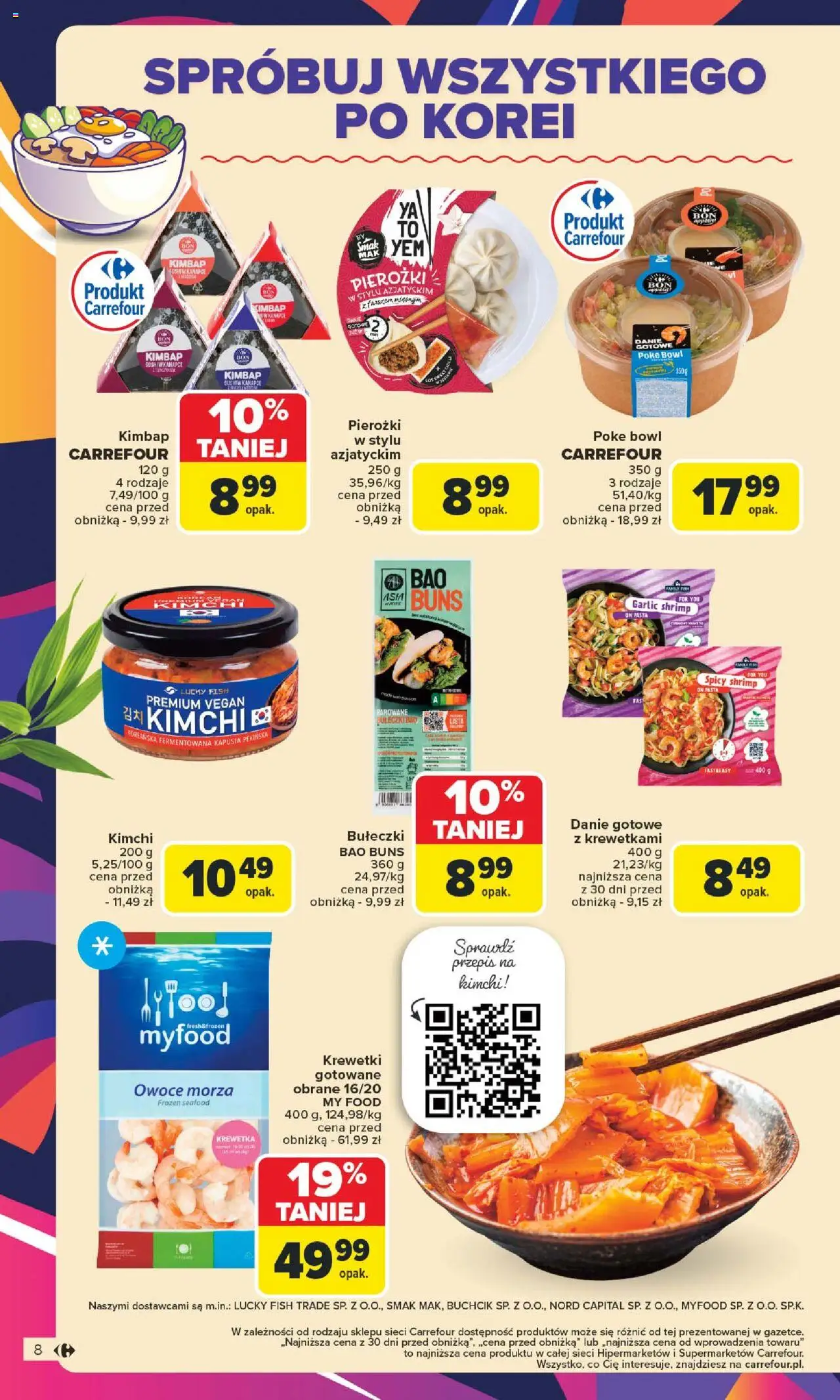 Carrefour Kuchnia koreańska  Gazetka ważna od  18.08.2025 do 31.08.2025 strona 8