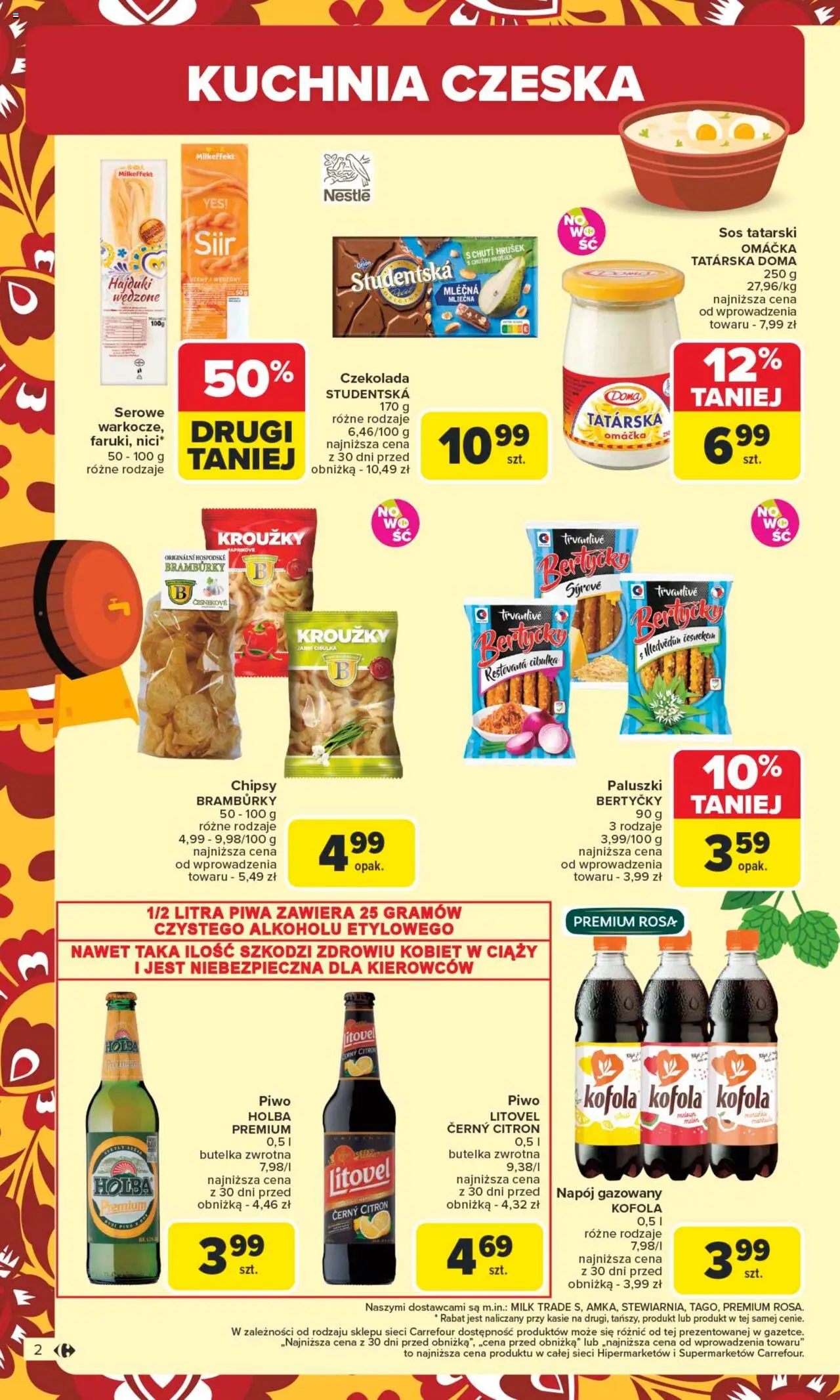Carrefour Kuchnia słowiańska Gazetka ważna od 04.08.2025 do 16.08.2025 strona 2