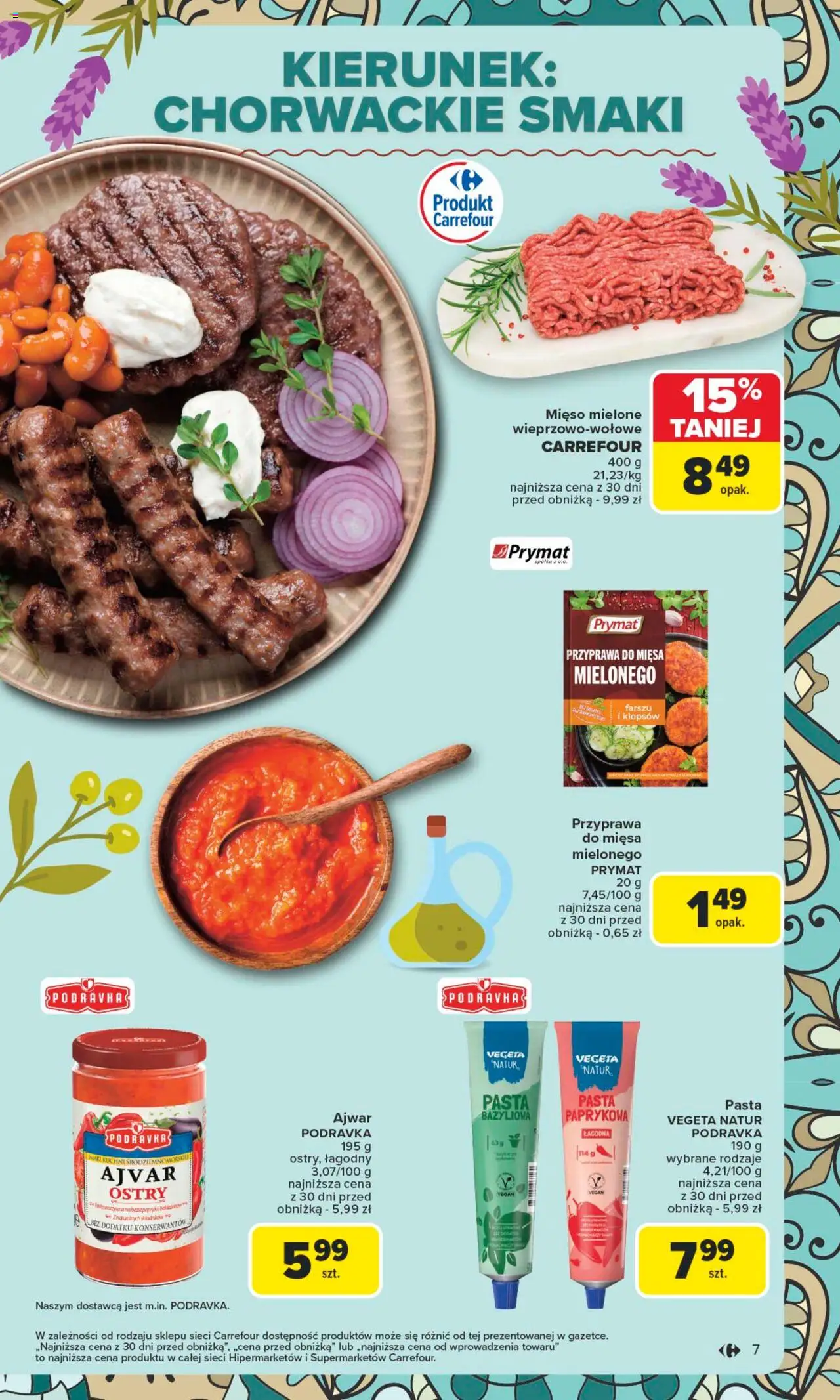 Carrefour Kuchnia słowiańska Gazetka ważna od 04.08.2025 do 16.08.2025 strona 7