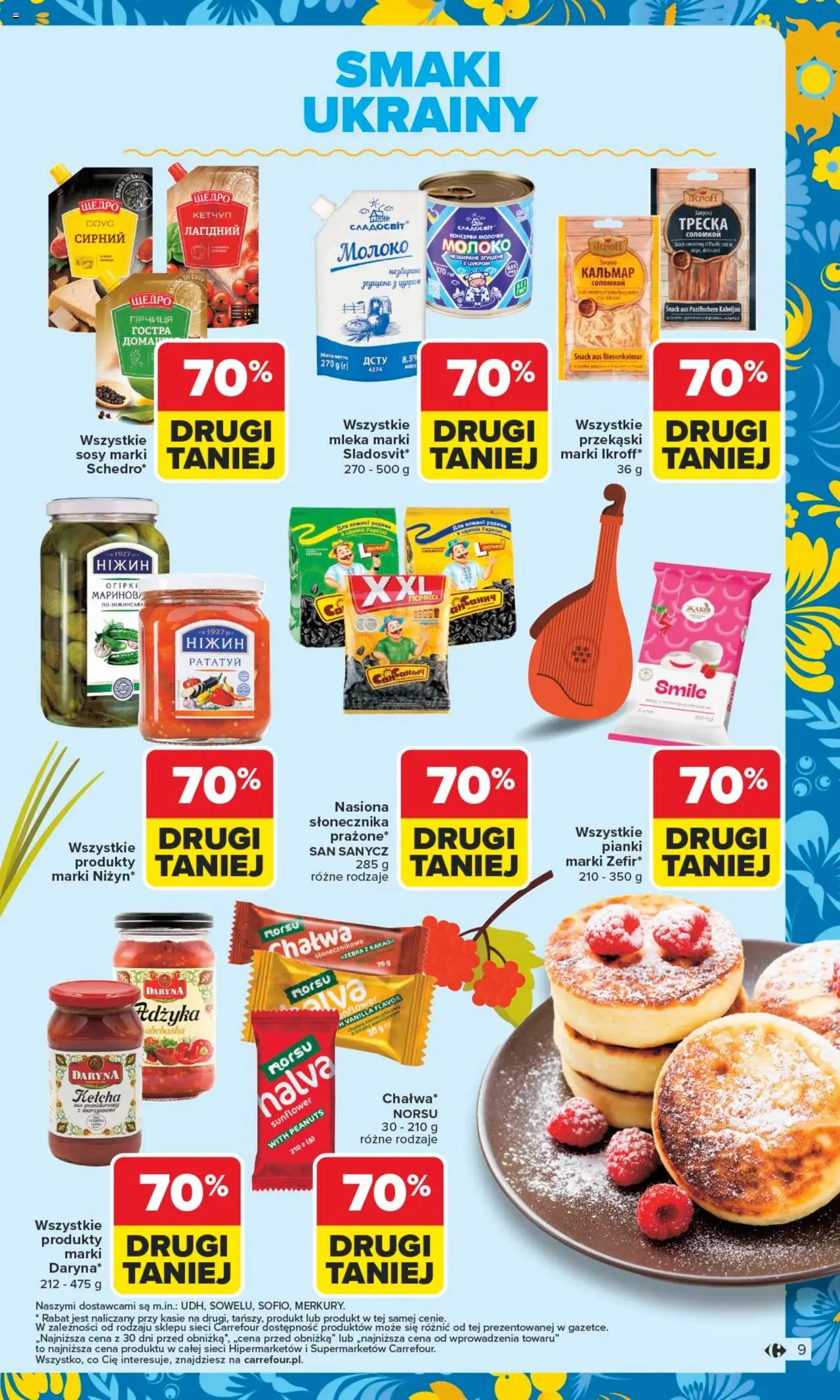 Carrefour Kuchnia słowiańska Gazetka ważna od 04.08.2025 do 16.08.2025 strona 9