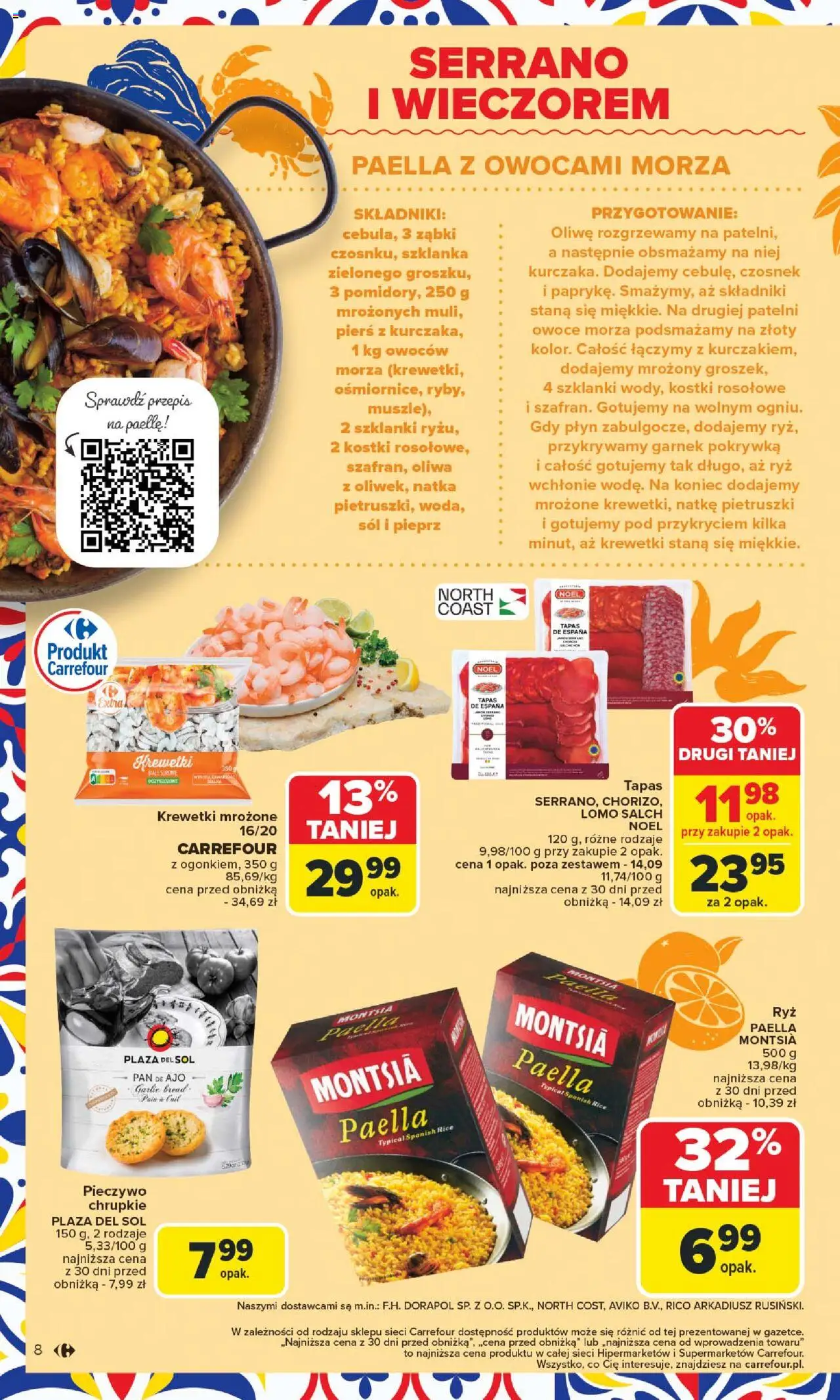 Carrefour Kuchnia śródziemnomorska Gazetka ważna od 21.07.2025 do  02.08.2025 strona 8