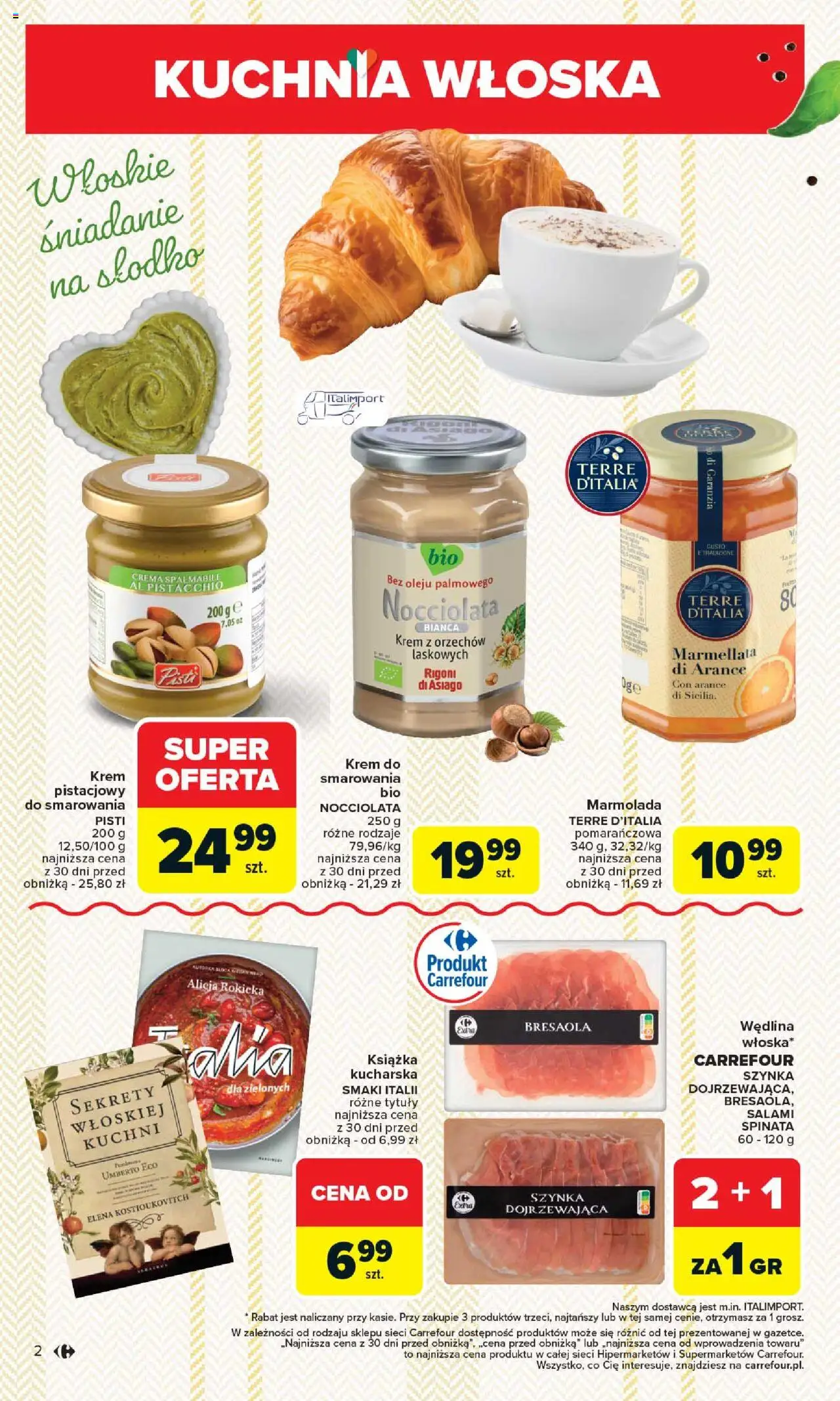 Carrefour Kuchnia włoska Gazetka ważna od 12.05.2025 do 24.05.2025 strona 2