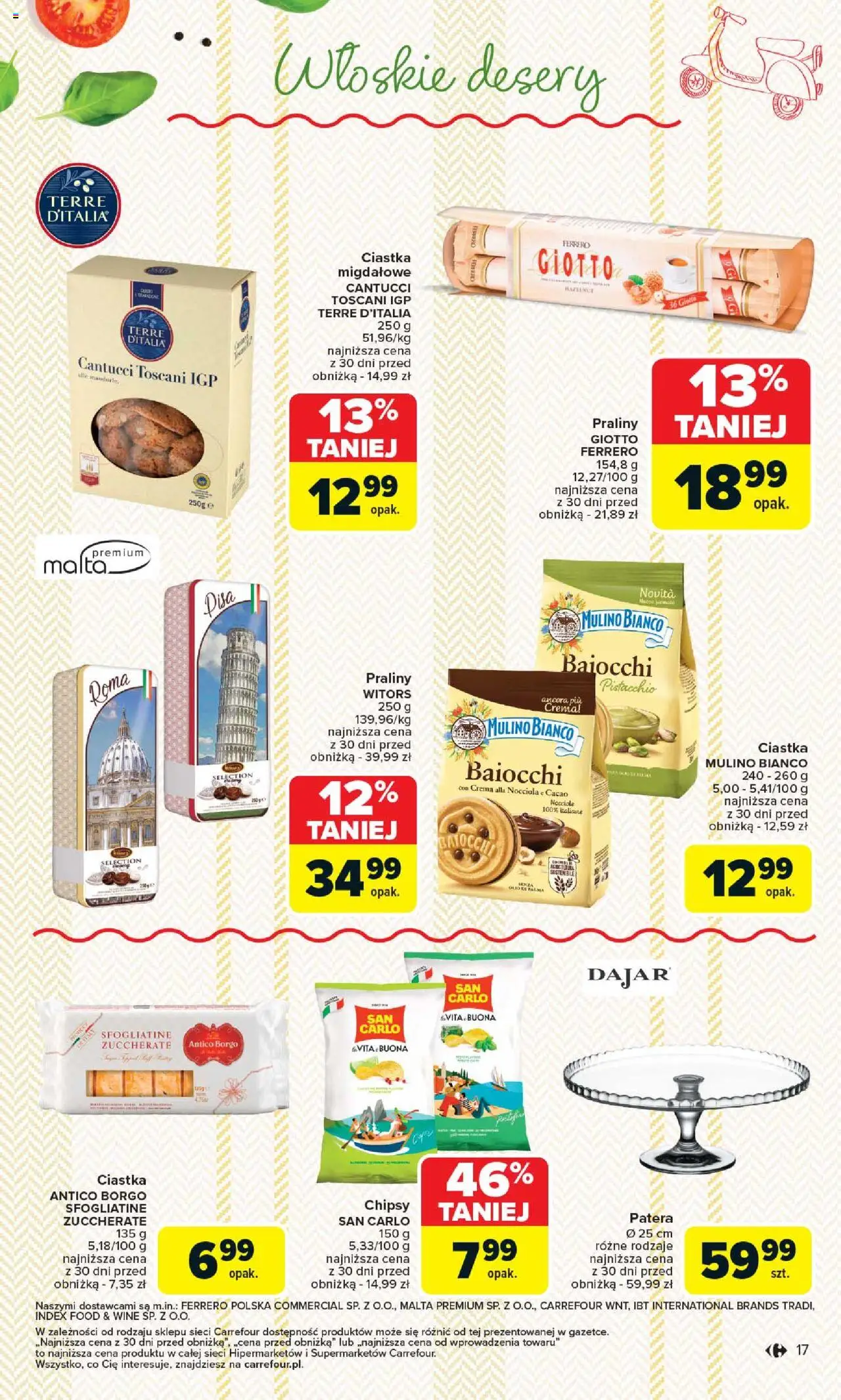 Carrefour Kuchnia włoska Gazetka ważna od 12.05.2025 do 24.05.2025 strona 17