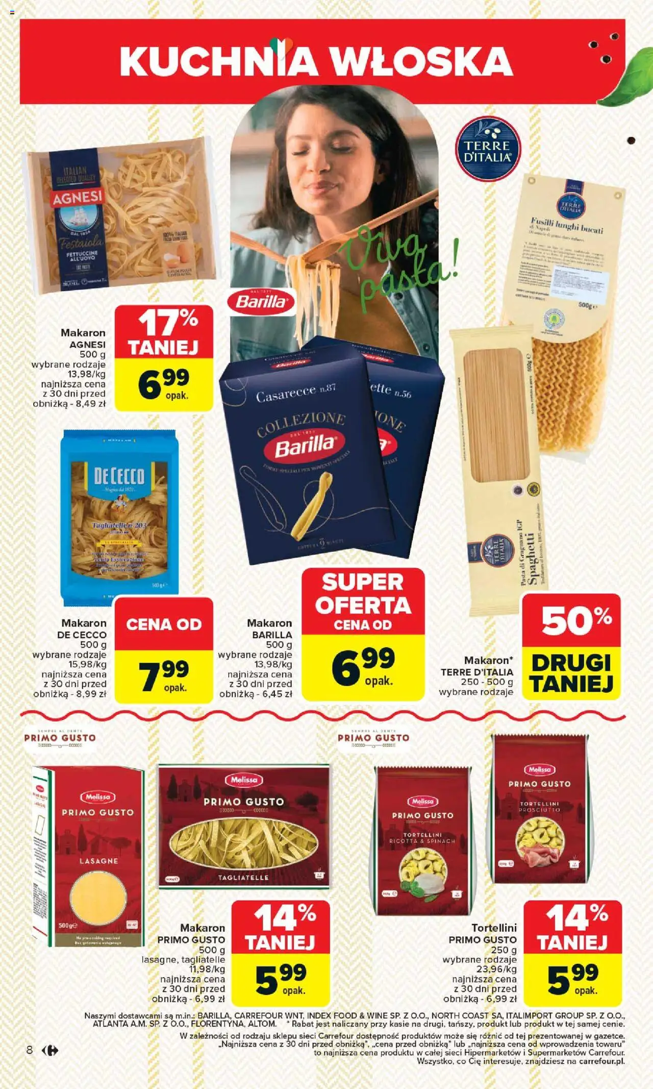 Carrefour Kuchnia włoska Gazetka ważna od 12.05.2025 do 24.05.2025 strona 8