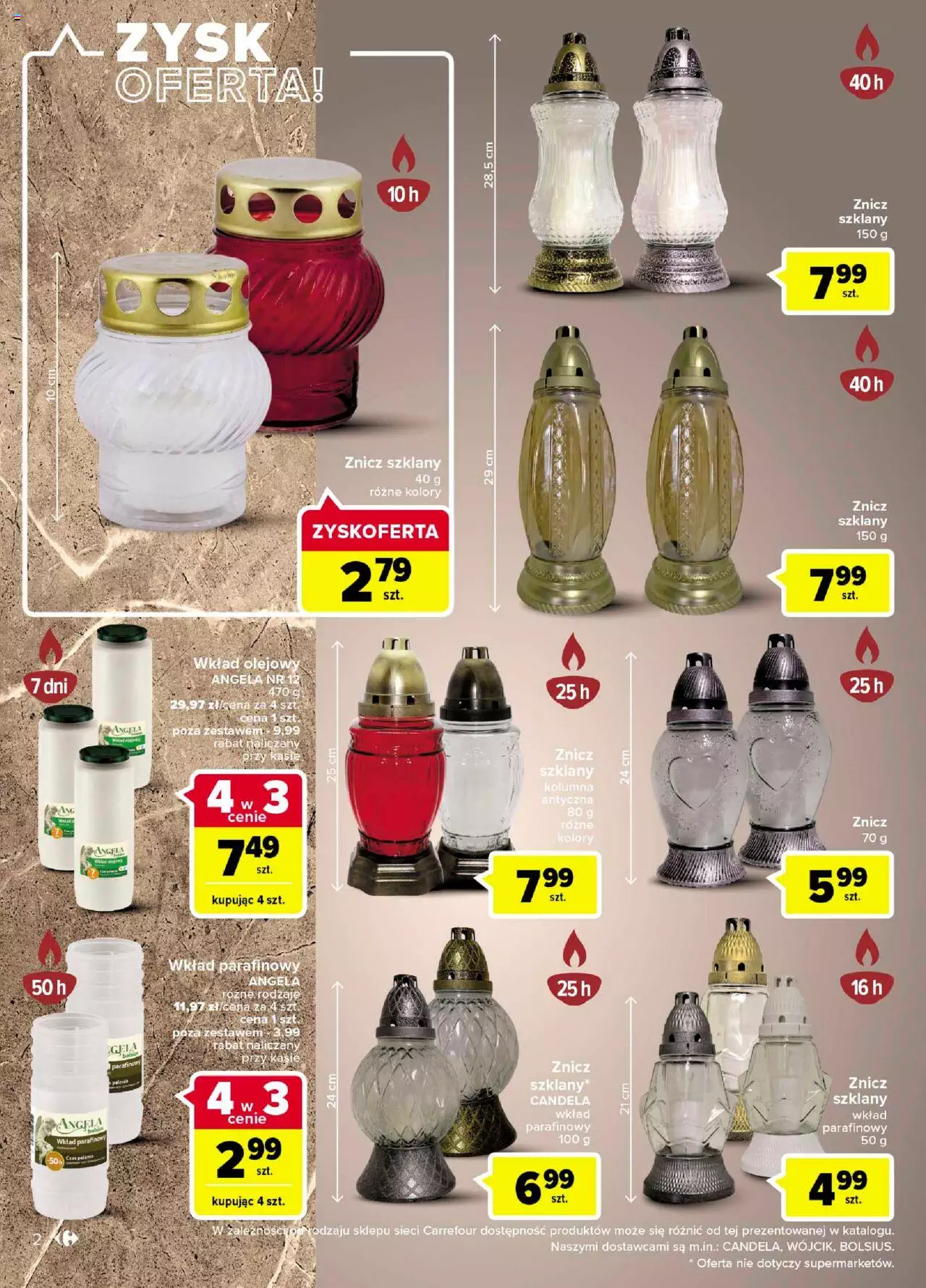 Carrefour Kwiaty i znicze gazetka ważna od 11.10.2022 do 22.10.2022 strona 2