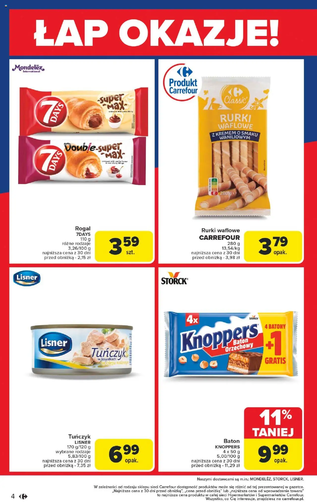Carrefour Łap okazje Gazetka ważna od 20.02.2025 do 22.02.2025 strona 4