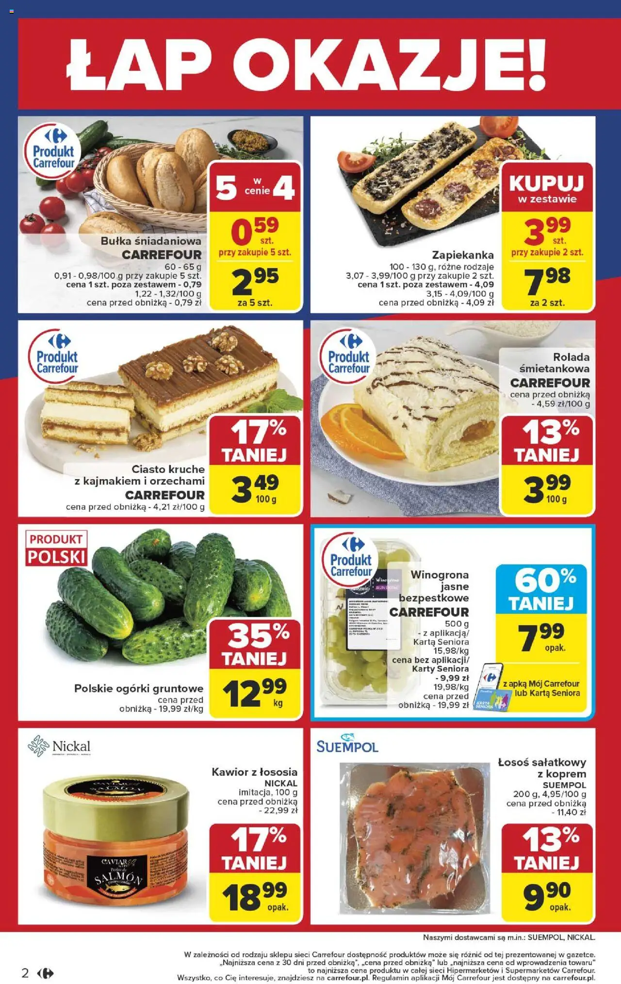 Carrefour Łap okazje Gazetka ważna od 20.03.2025 do 22.03.2025 strona 2