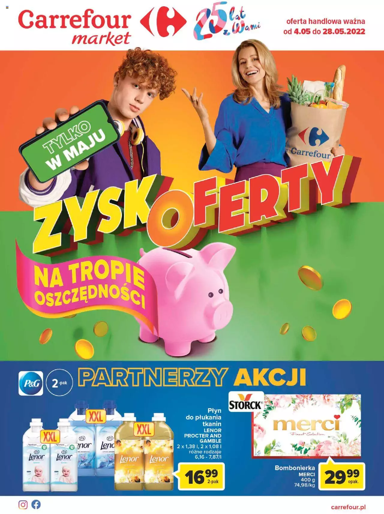 Carrefour Market gazetka ważna od 04.05.2022 do 28.05.2022 strona 1