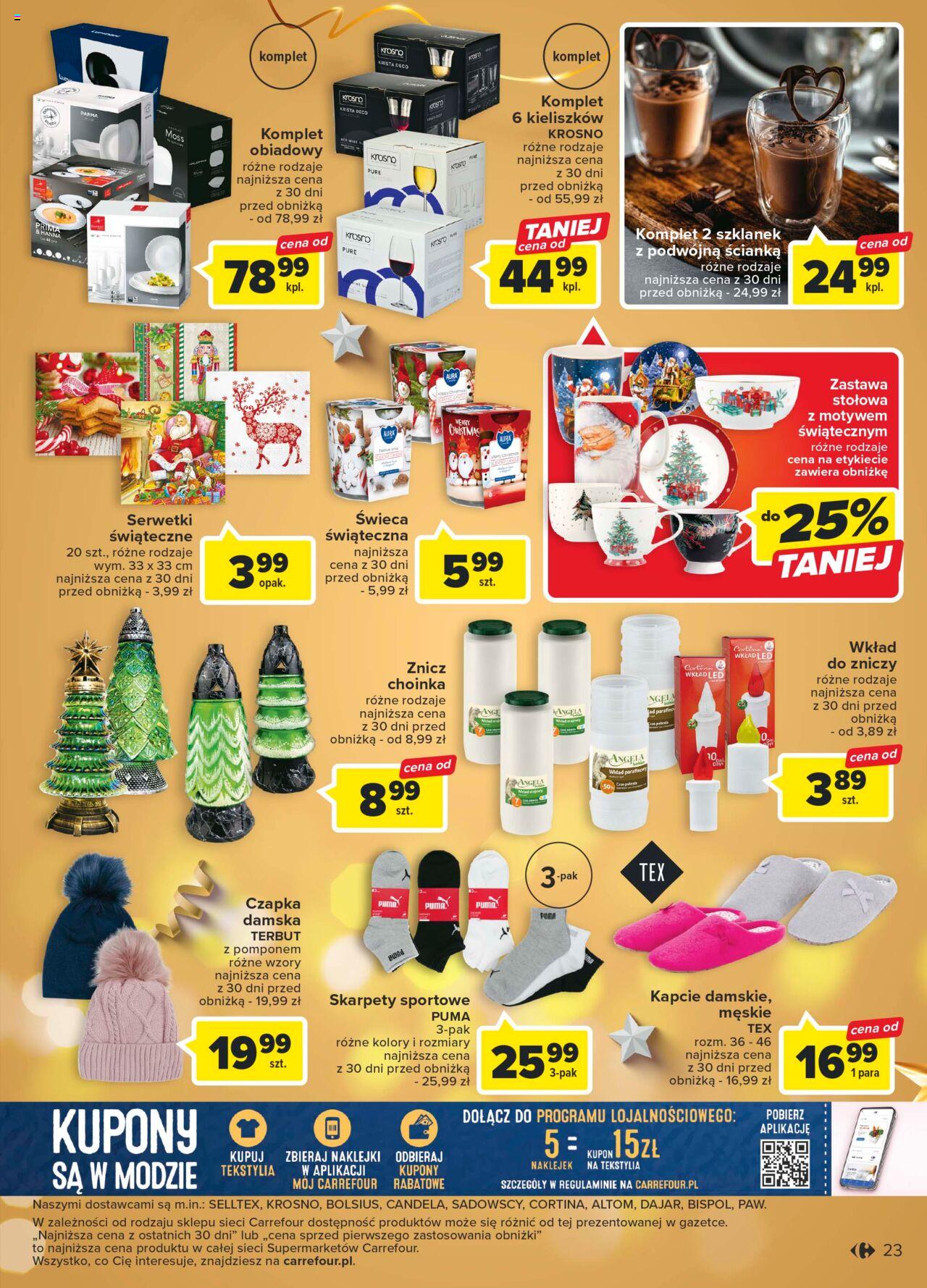 Carrefour Market Gazetka ważna od 05.12.2023 do 10.12.2023 strona 22